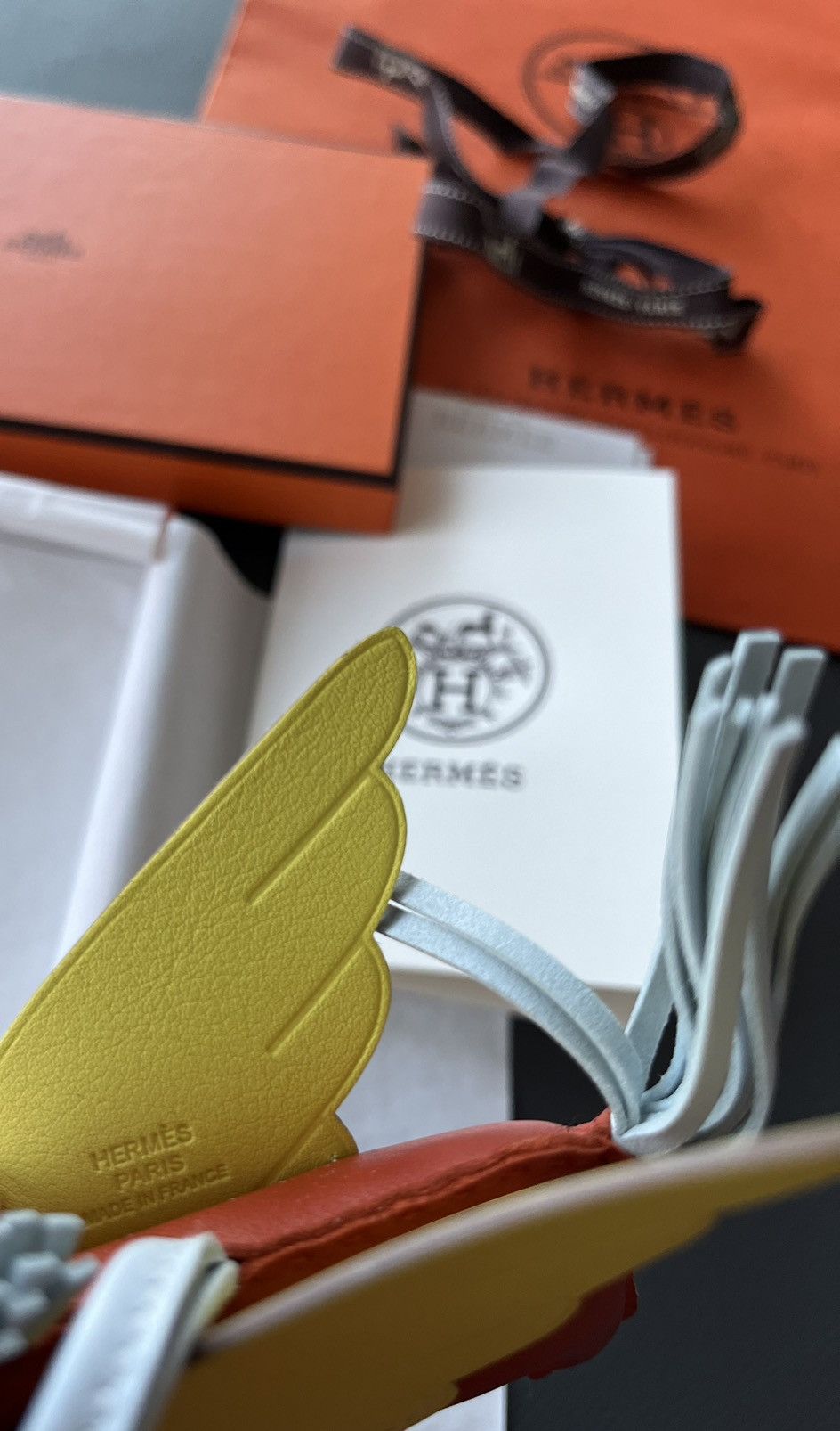 Hermes Super Rare New Hermes Rodeo Pegase MM Leather Horse Charm Size ONE SIZE - 6 Thumbnail