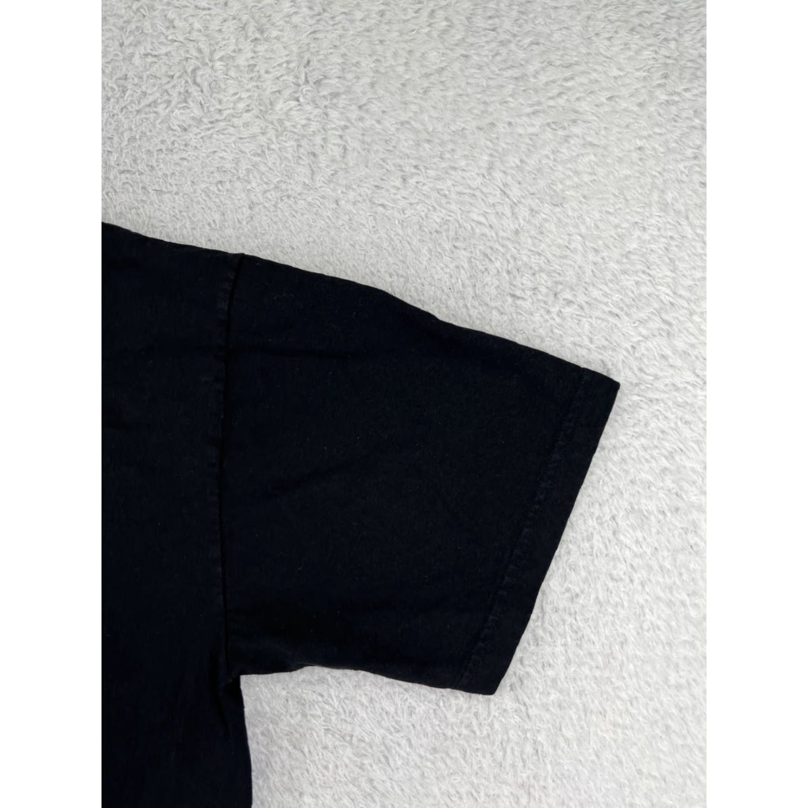 Vintage IPPA Sports Shirt Mens XL Black Short Sleeve Crew Neck Jersey T-Shirt Sports Activewear Men 44in Chest 30in Length Size US XL / EU 56 / 4 - 4 Thumbnail