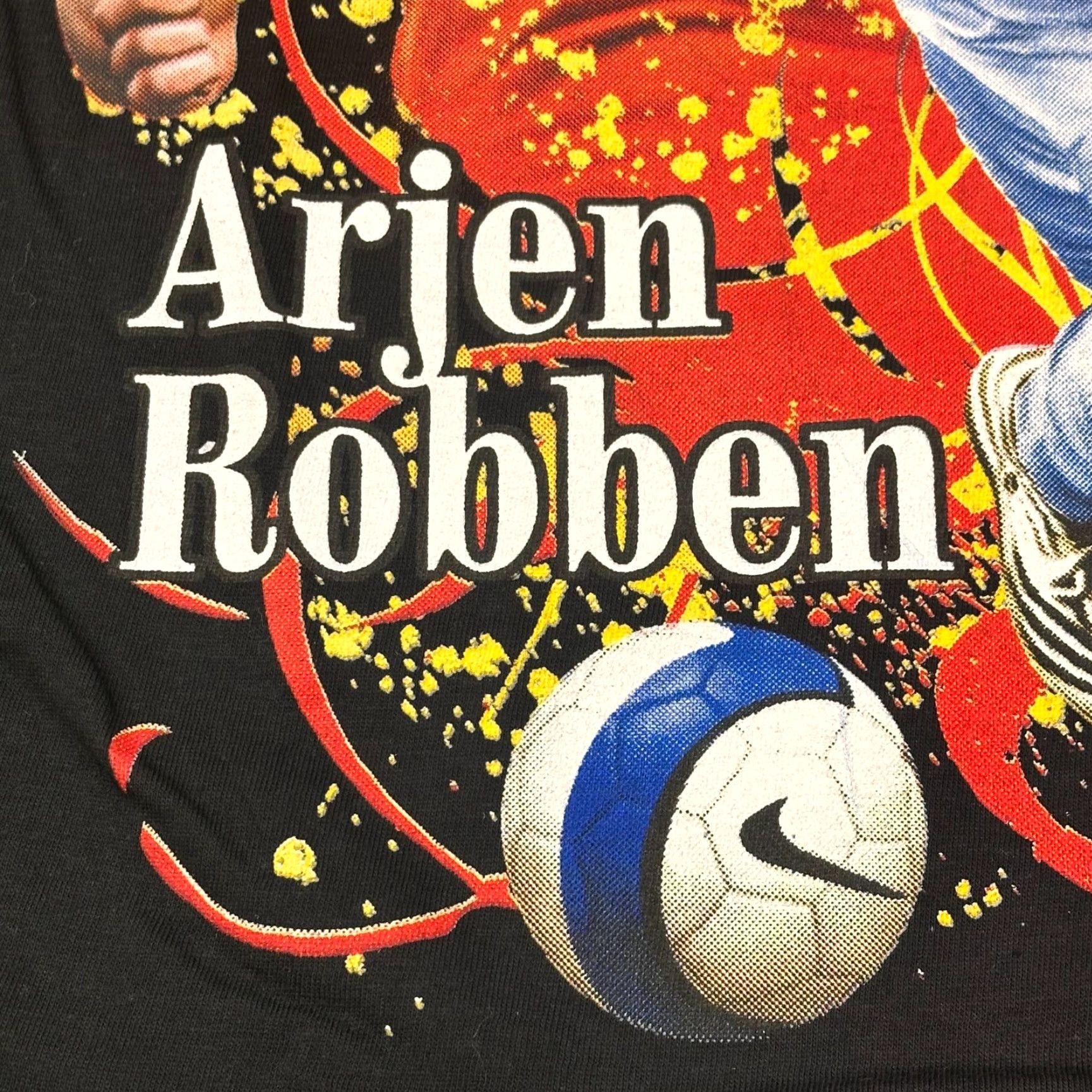 Vintage Arjen Robben AOP Tee Mens Medium Bayern Munich Soccer Star Graphic Shirt Size US M / EU 48-50 / 2 - 6 Thumbnail