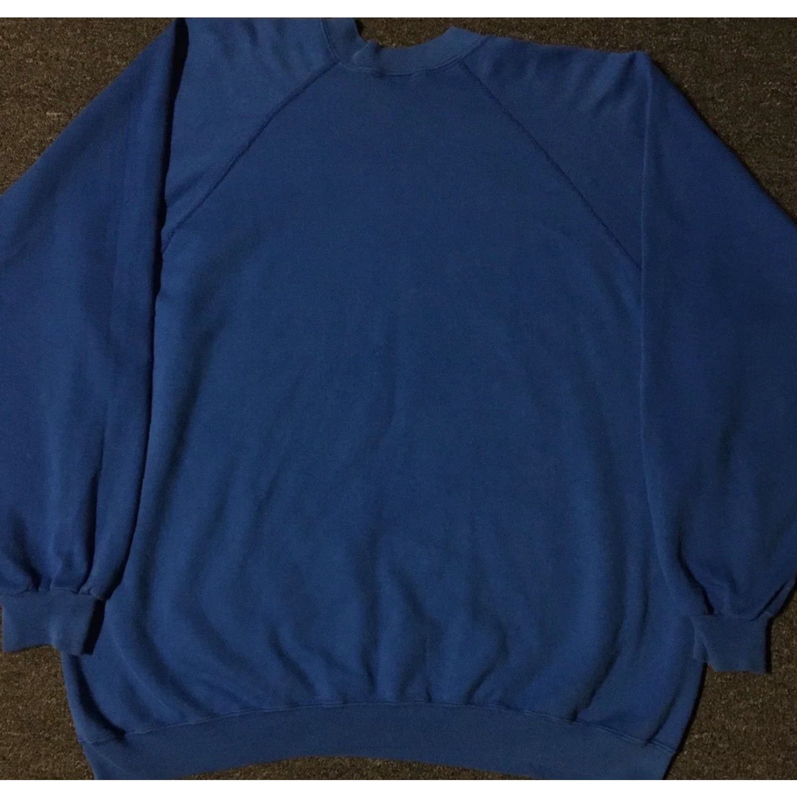 Vintage Vtg 80s Bunny Rabbit Faded Sweatshirt XXL Blue 2XL Hoodie Men Pullover Vintage Grunge 80s 90s USA Physical Education United States Size US XXL / EU 58 / 5 - 6 Thumbnail