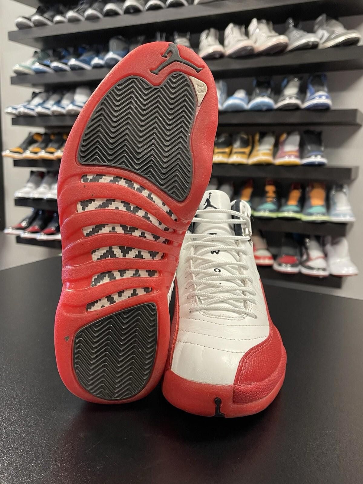 Nike Size 8 - Nike Air Jordan 12 XII OG Cherry 1996 White-Varsity Size US 8 / EU 41 - 11 Thumbnail