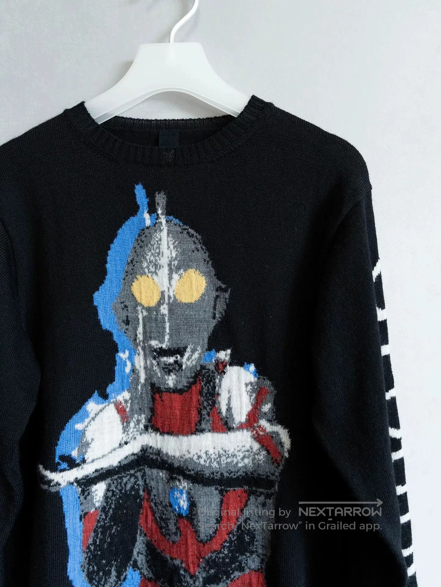 Yohji Yamamoto yohji yamamoto ultraman knit long sleeve shirt. Size US M / EU 48-50 / 2 - 5 Thumbnail