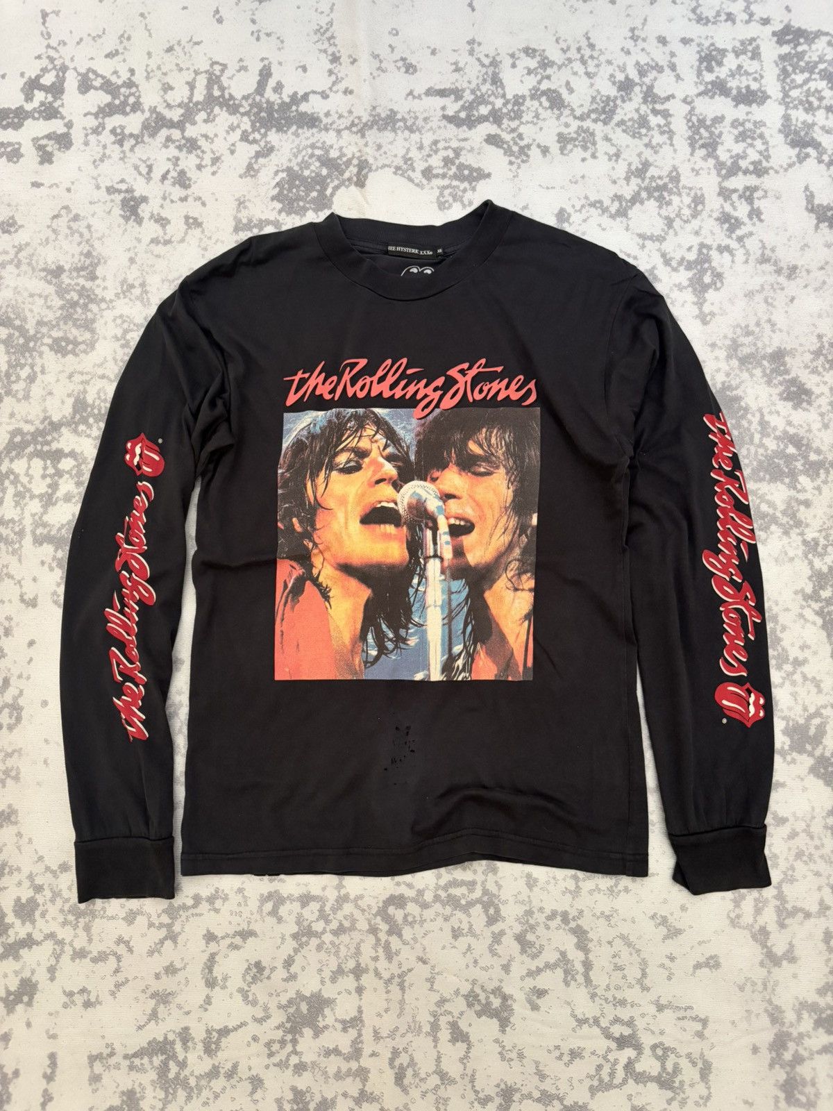 Hysteric Glamour × The Rolling Stones Hysteric Glamour X Rolling Stones Tee Size US XS / EU 42 / 0 - 1 Thumbnail