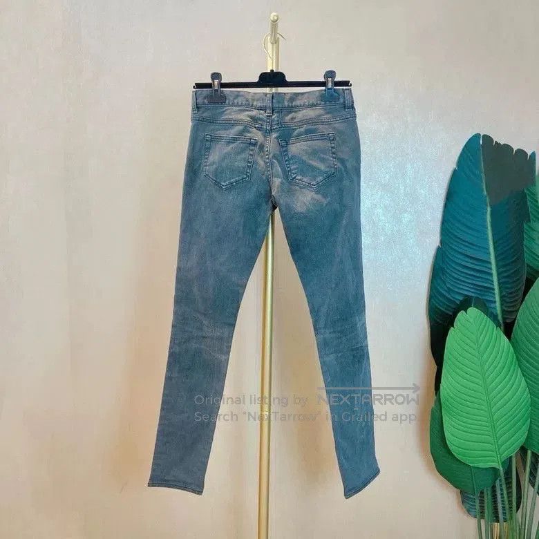 Saint Laurent Paris Saint Laurent Gray Jeans Size 27. Size 27" / US 4 / IT 40 - 2 Thumbnail