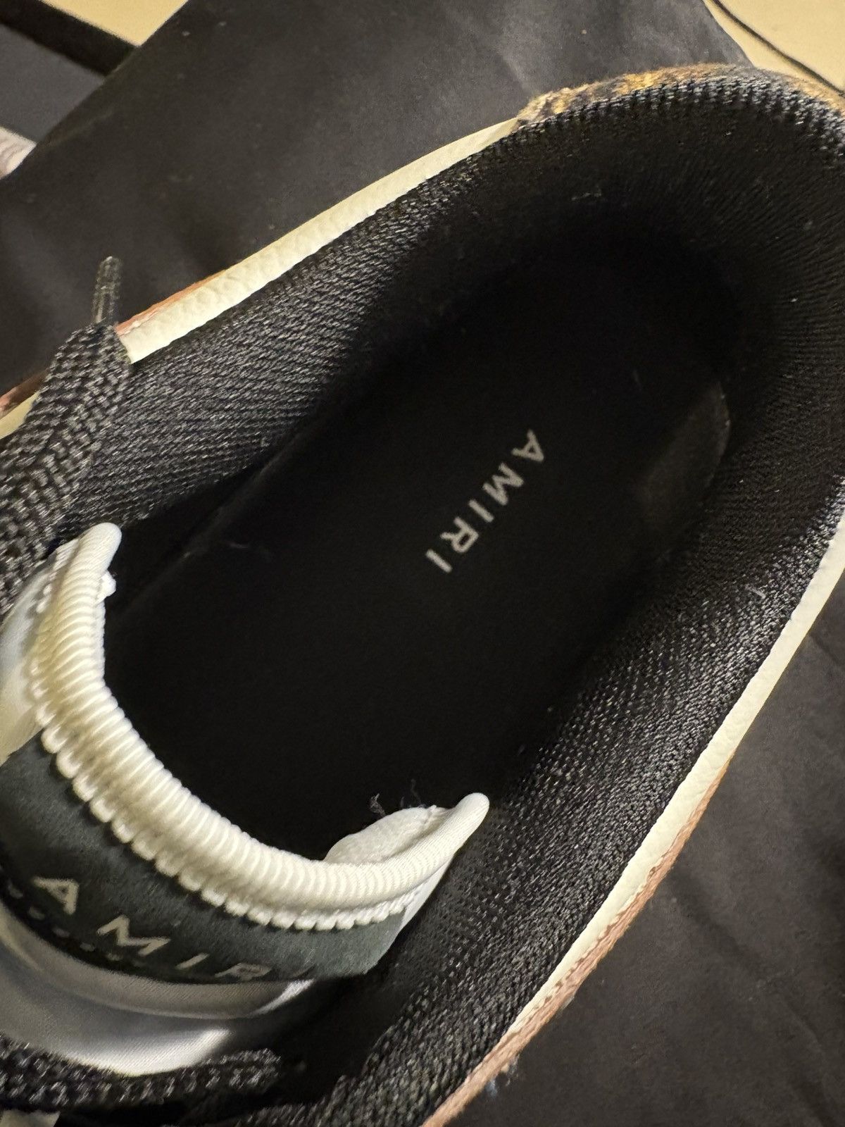Amiri Amiri Skelton Top Low Sneakers Size US 8 / EU 41 - 3 Thumbnail