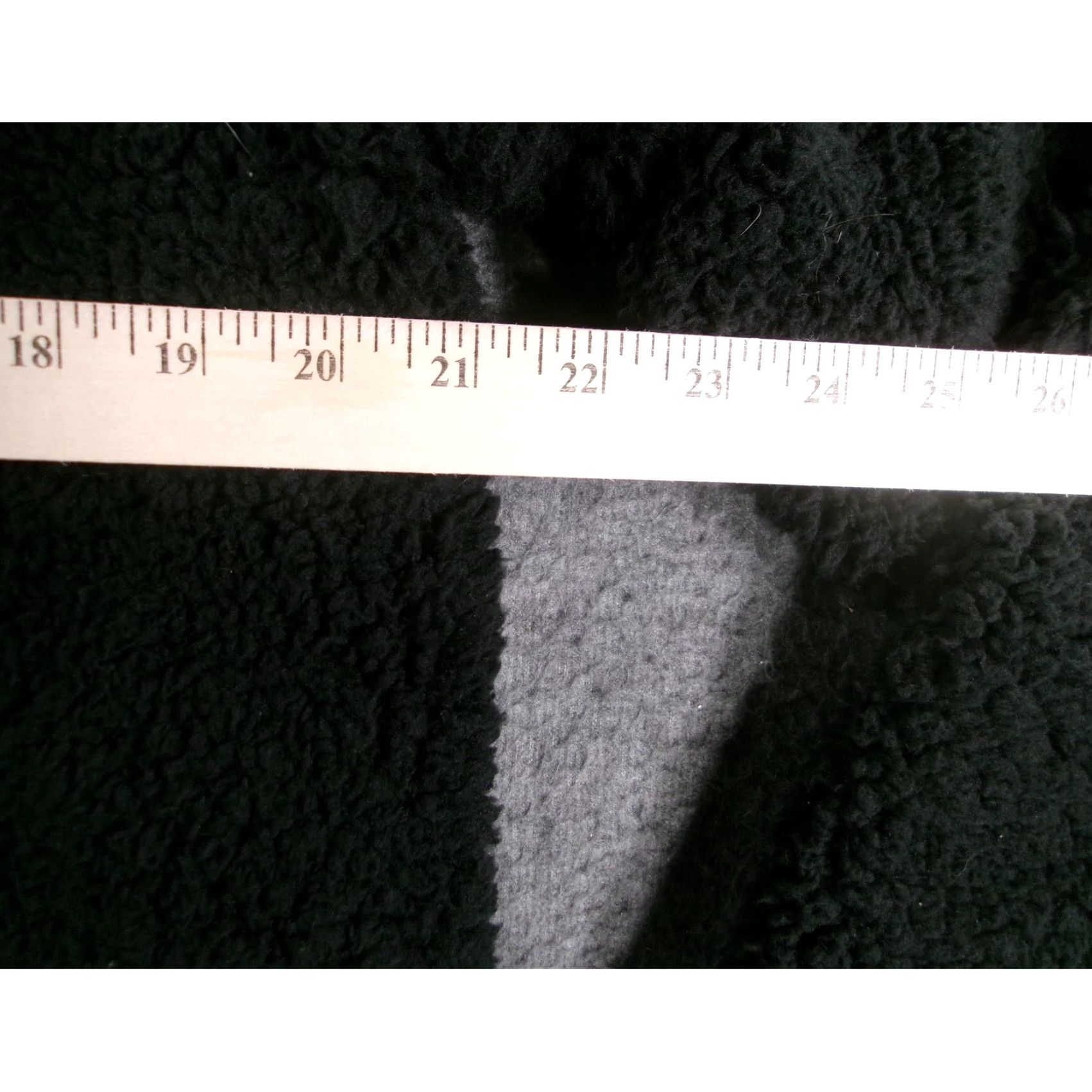 Vintage Sky Sparrow Cardigan Women Medium Black Hooded Open Front Sherpa Fleece Cozy Size M / US 6-8 / IT 42-44 - 3 Thumbnail