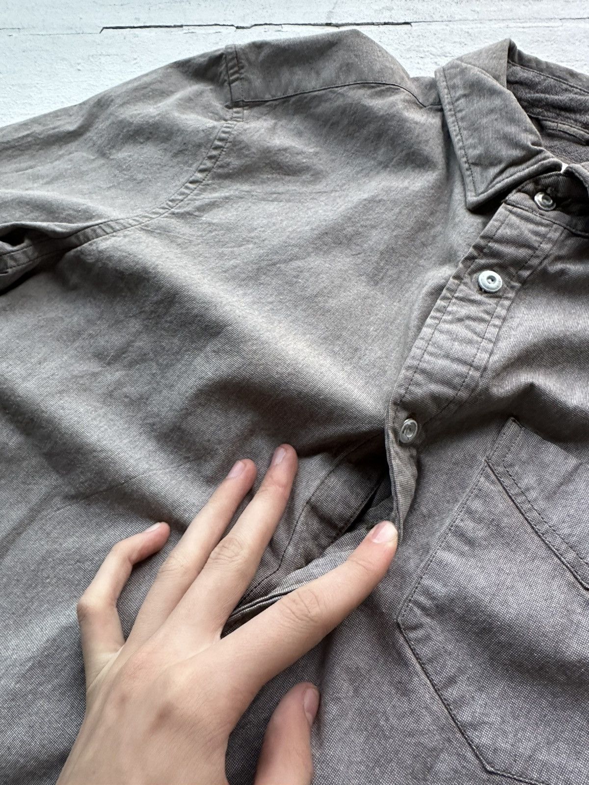 Allsaints 🚨Allsaints shirt overshot fade size medium painted Size US M / EU 48-50 / 2 - 5 Thumbnail