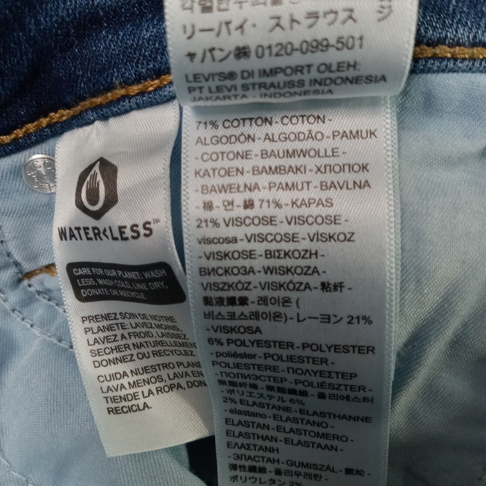 Levi's Levi's 311 Shaping Skinny Mid Rise Shaping Jeans Size 29x30 Size 29" - 5 Thumbnail