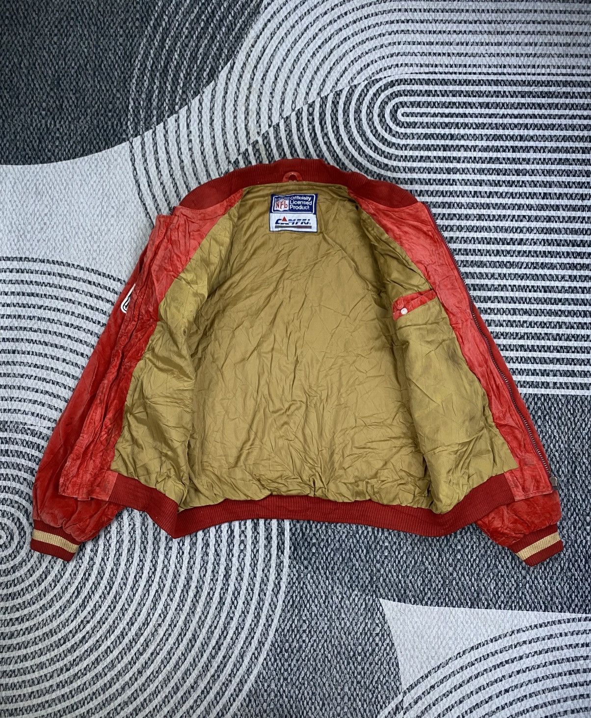 Vintage Camfri NFL San Francisco 49ers League Bomber Jacket
