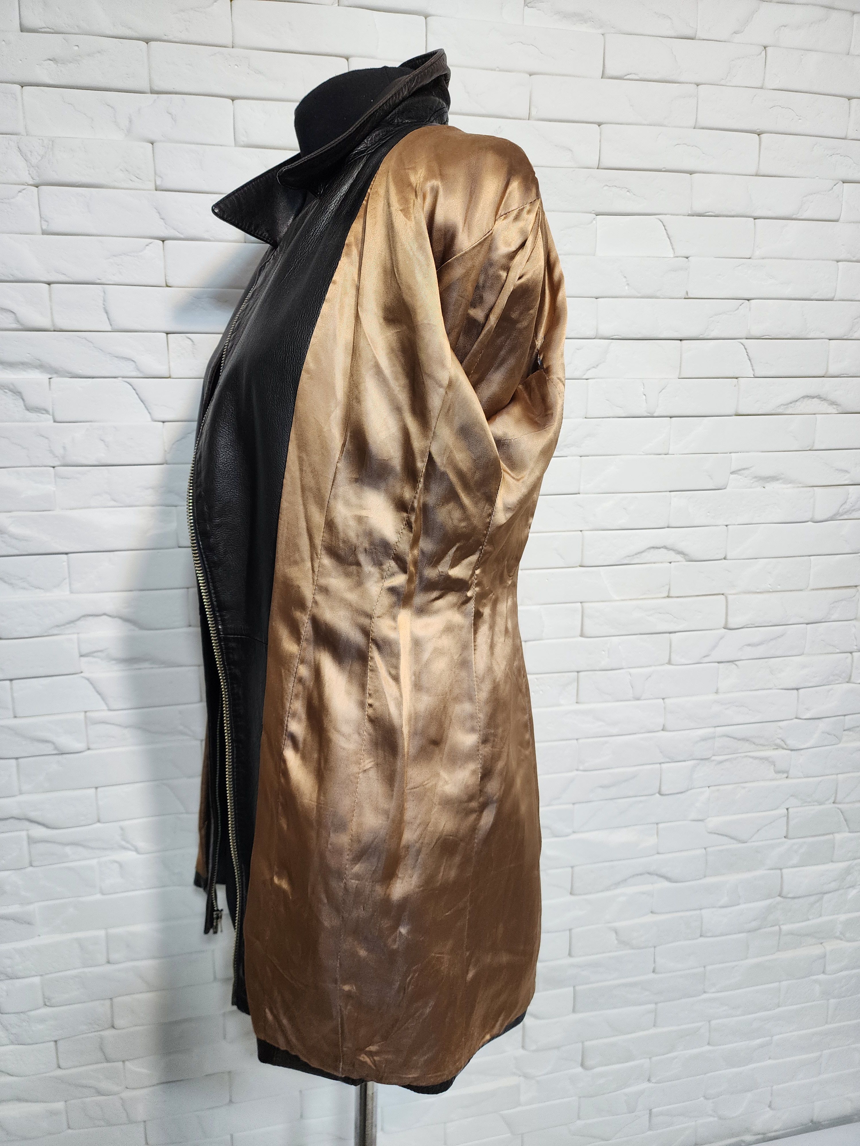 Genuine Leather Black Genuine Leather Jacket: Size S / US 4 / IT 40 - 10 Thumbnail