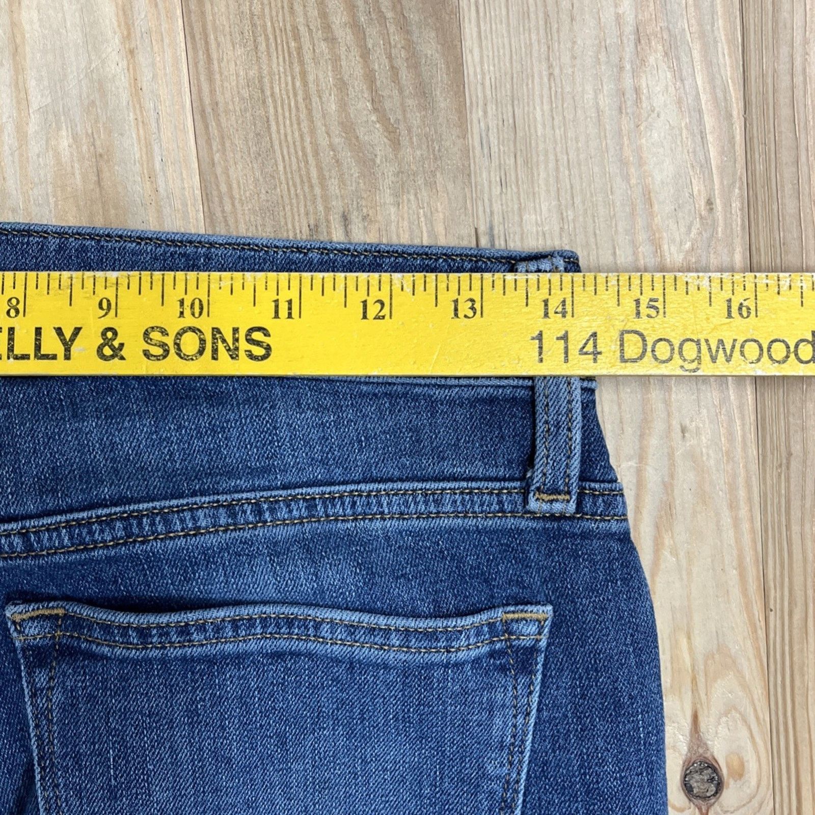 J.Crew J Crew Womens Jeans Blue Tag Size 25 Mid Rise Slim Boyfriend Size 28" / US 6 / IT 42 - 5 Thumbnail