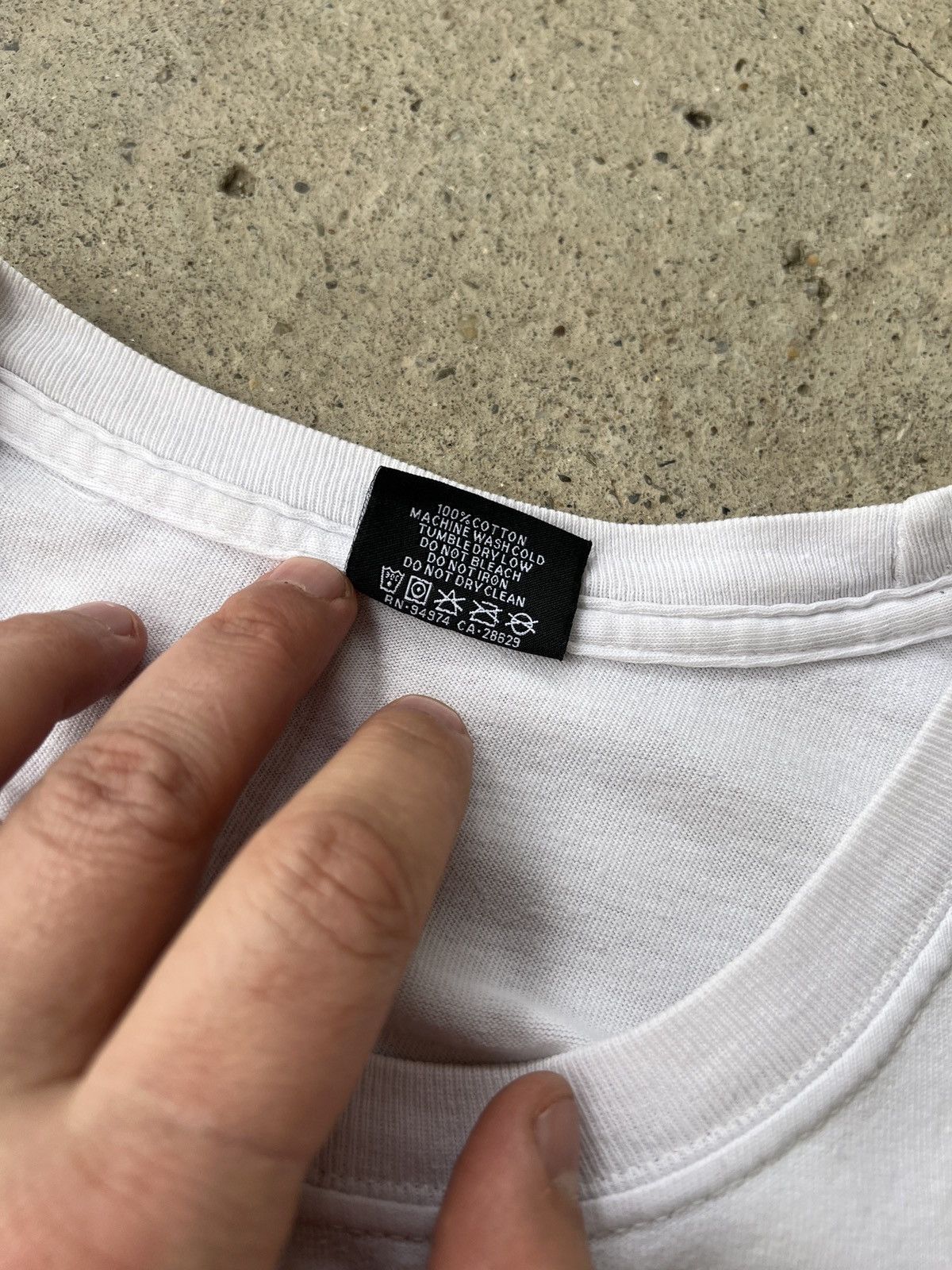 Stussy Stussy X Off-White Tee Size US XL / EU 56 / 4 - 3 Thumbnail