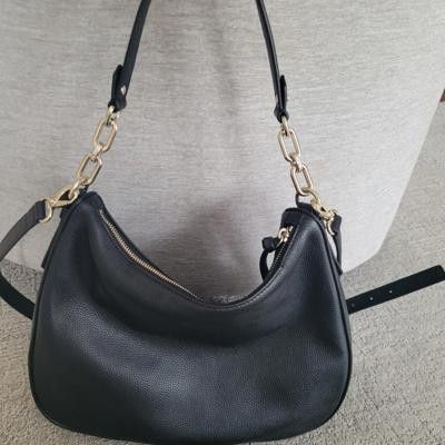 Kate Spade Kate Spade Black Pebbled Leather Hobo Shoulder Bag Size ONE SIZE - 7 Thumbnail