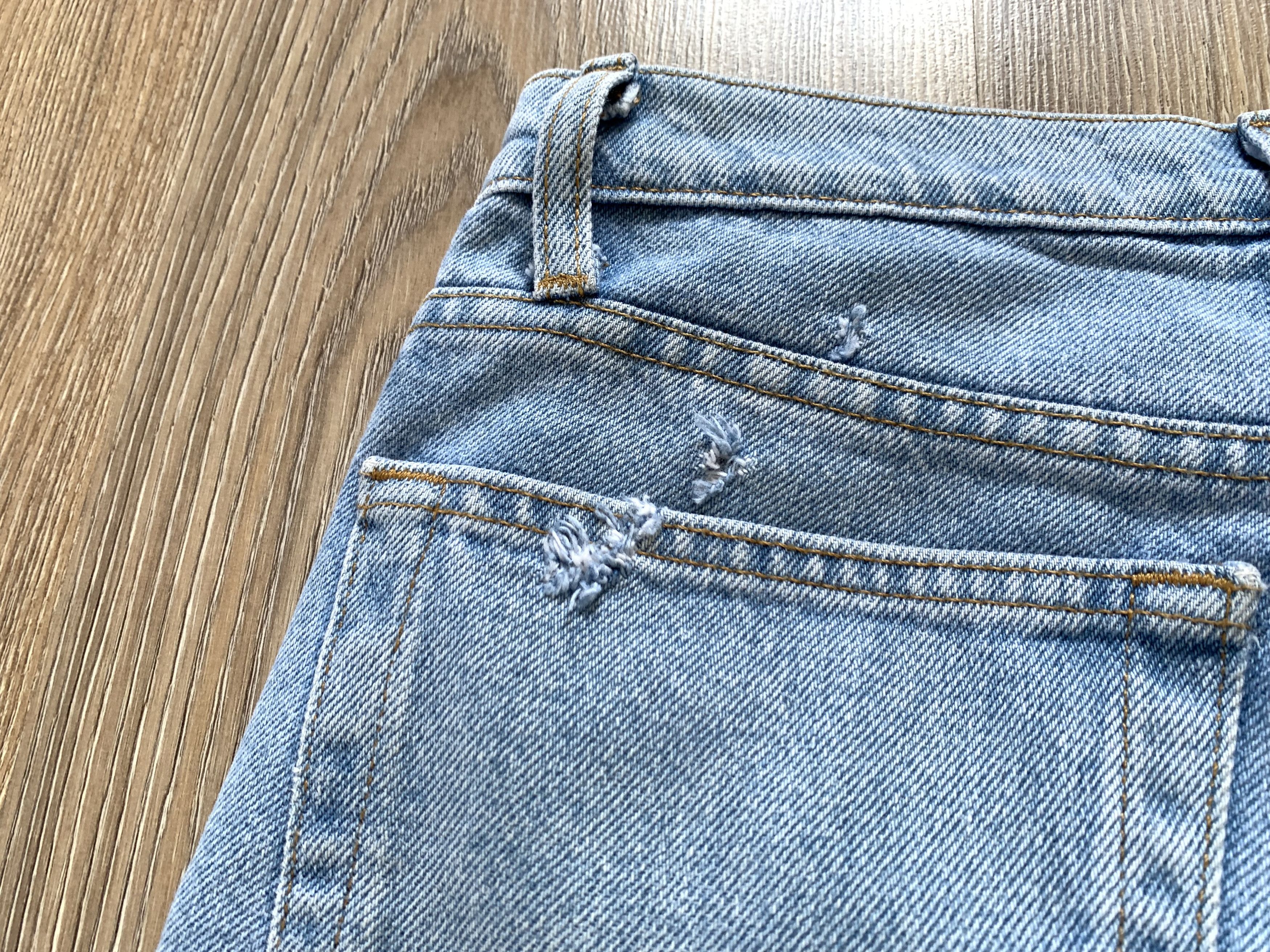 American Apparel American Apparel Light Blue Denim Shorts Size US 29 - 10 Thumbnail