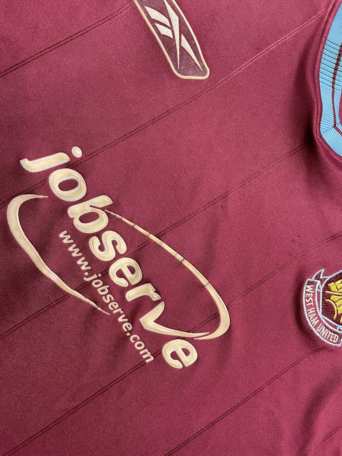 Reebok × Vintage Vintage Retro Football Jersey Reebok FC West Ham United Size US XL / EU 56 / 4 - 10 Thumbnail