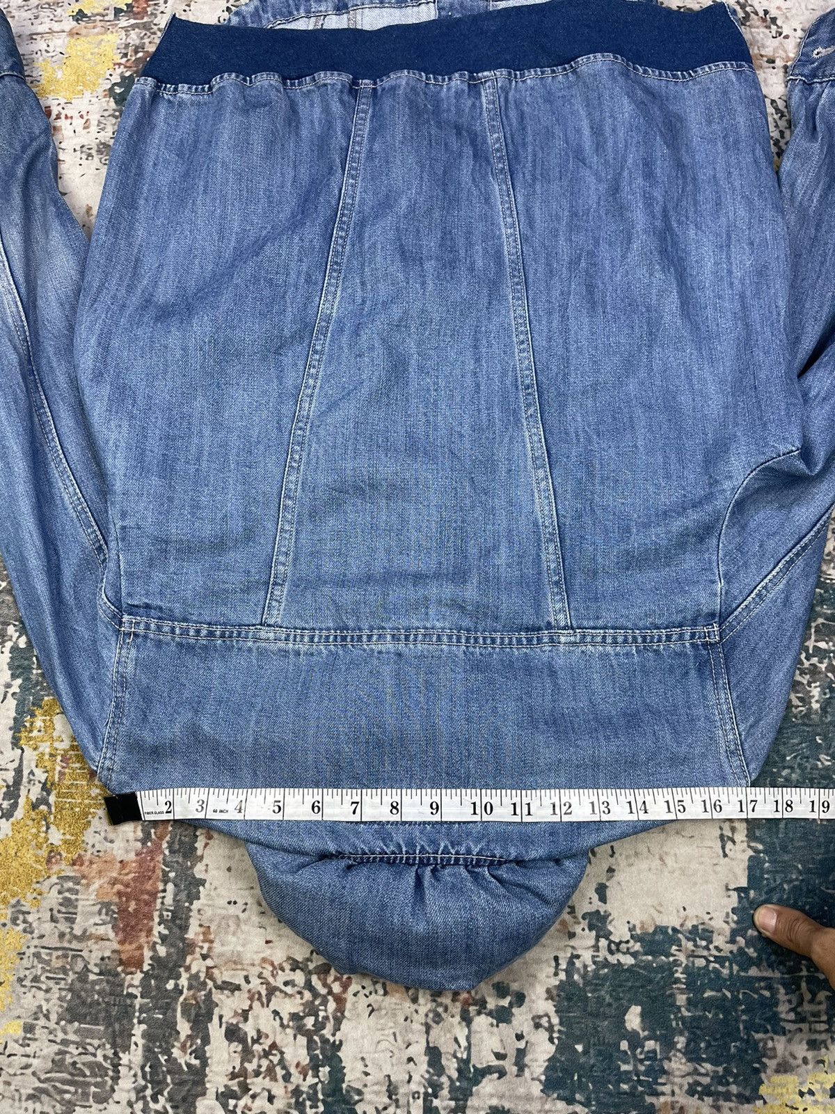 mercibeaucoup Issey Miyake Mercibeaucoup, Pillow Neck Denim Shirt Jacket Size US S / EU 44-46 / 1 - 10 Thumbnail