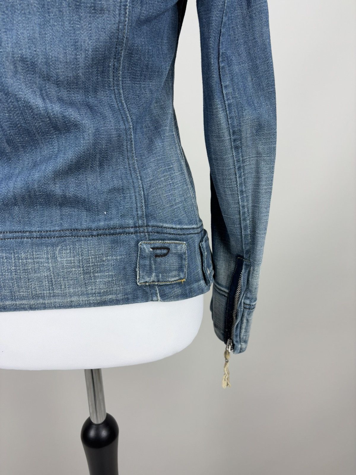 Diesel Womens vintage denim jacket vest 2in1 Diesel Size S Size S / US 4 / IT 40 - 10 Thumbnail