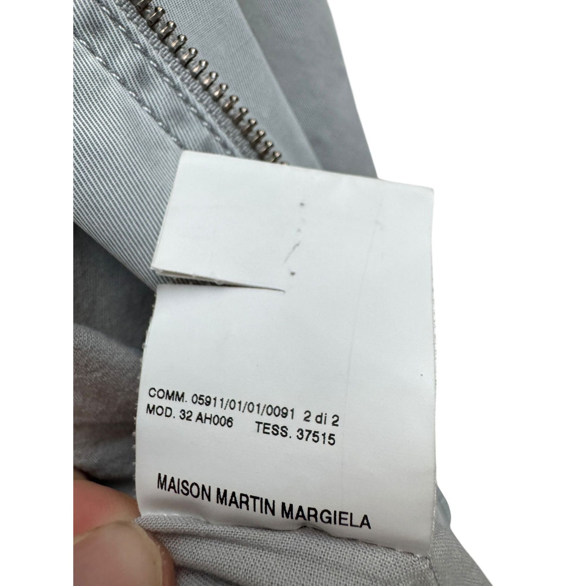 Maison Margiela SS 2009 Grey Cotton Nylon Parka Size M / US 6-8 / IT 42-44 - 7 Thumbnail