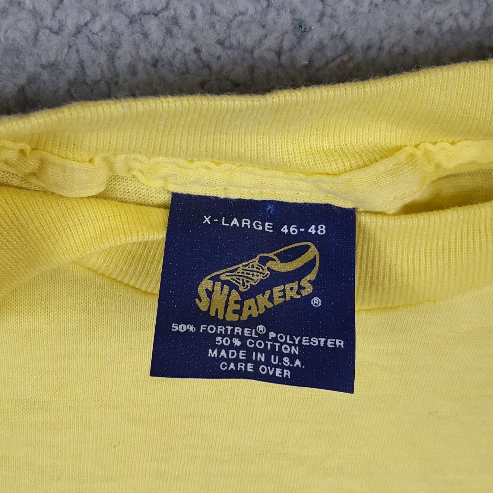 Vintage VINTAGE 80s Kenwood Stereo Car Audio T-Shirt Adult Small Yellow Hi-Fi Music Retro Mens Size US S / EU 44-46 / 1 - 7 Thumbnail