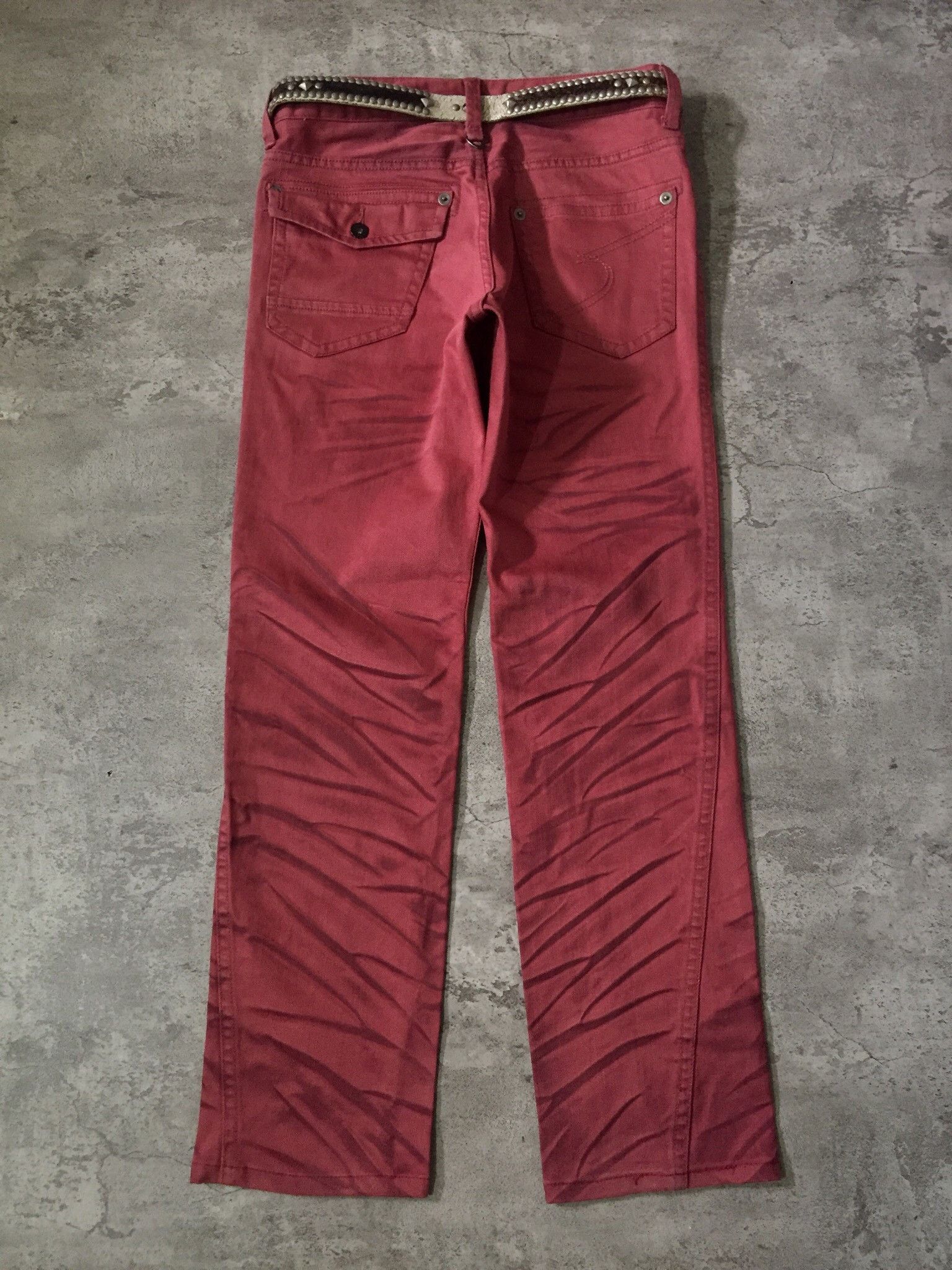 semanticdesign Semantic Design Claw Mark Denim Pants Size US 32 / EU 48 - 7 Thumbnail