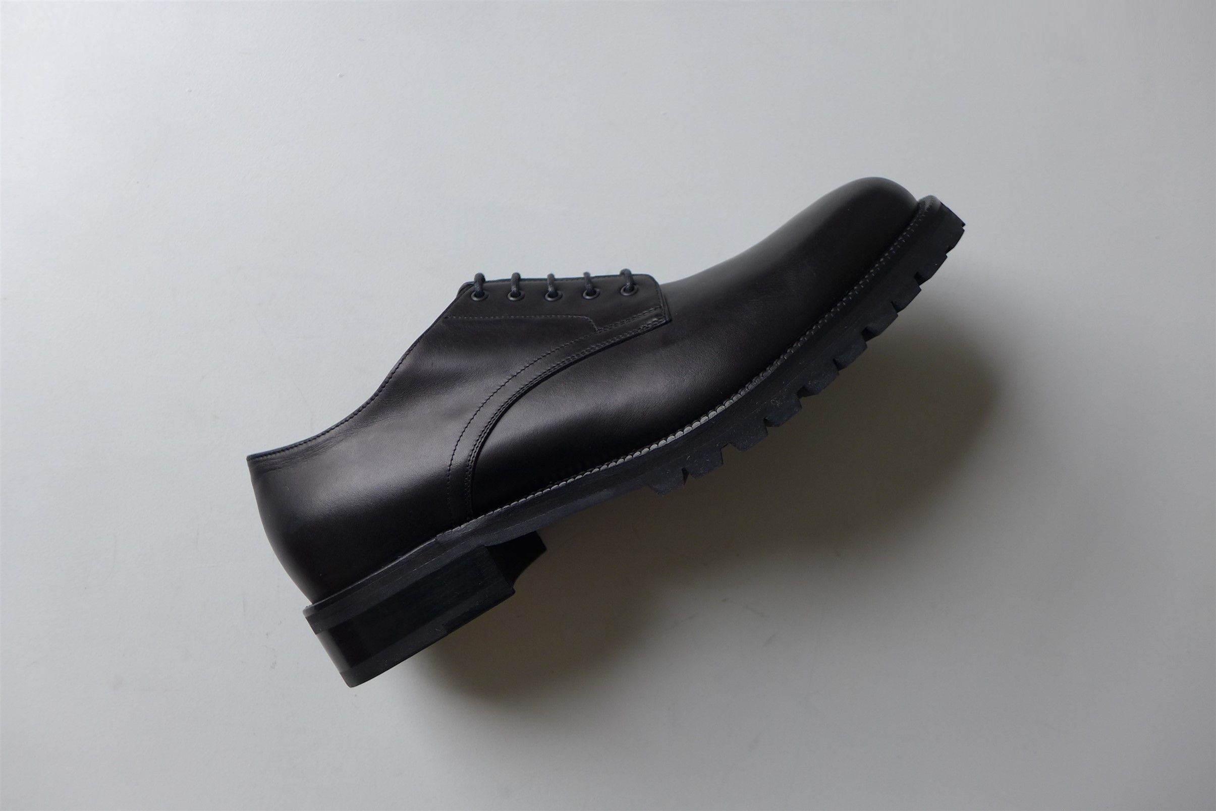 Dries Van Noten Dries Van Noten Derby Shoes - Black Leather Size US 13 / EU 46 - 7 Thumbnail