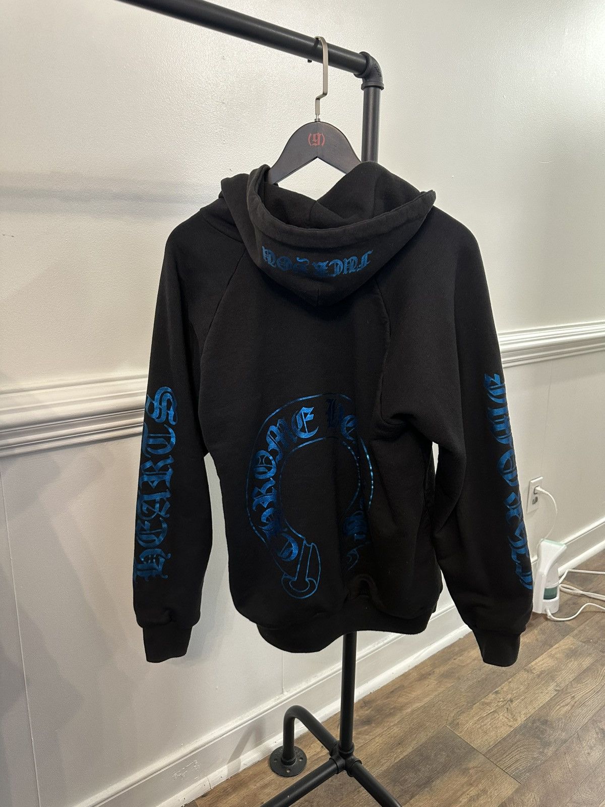 RARE Vintage Chrome Hearts Blue Galaxy Zip