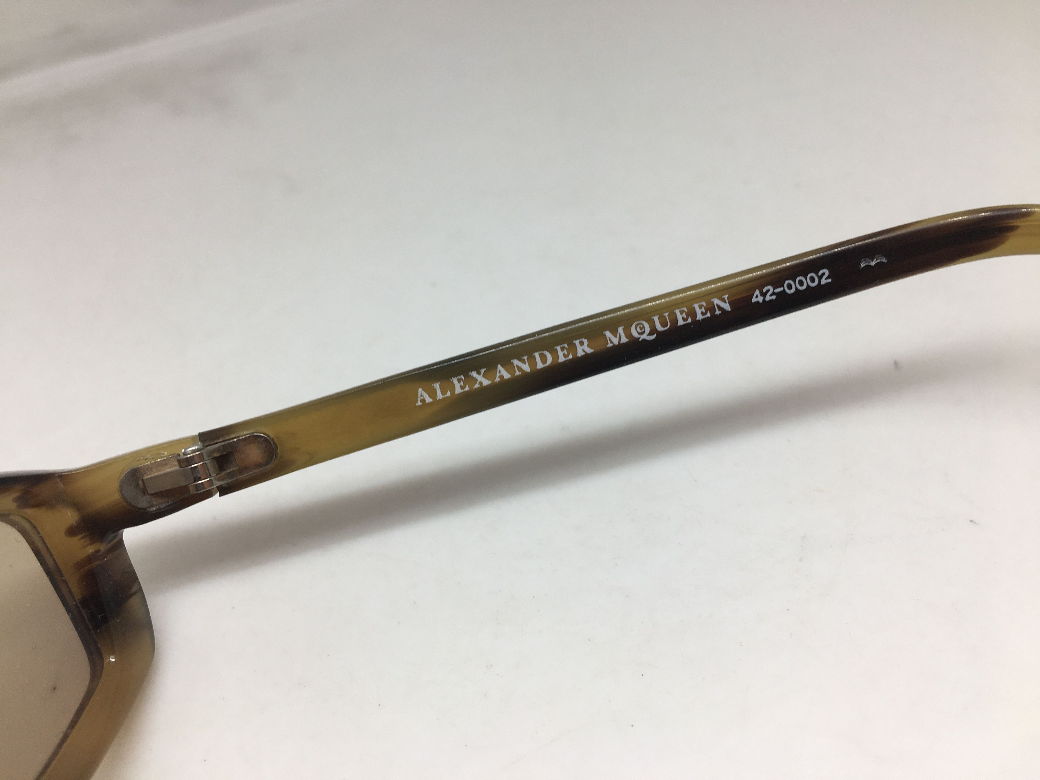 Alexander McQueen Alexander McQueen 42-0002 Sunglasses Frame Made in Japan Size ONE SIZE - 4 Thumbnail