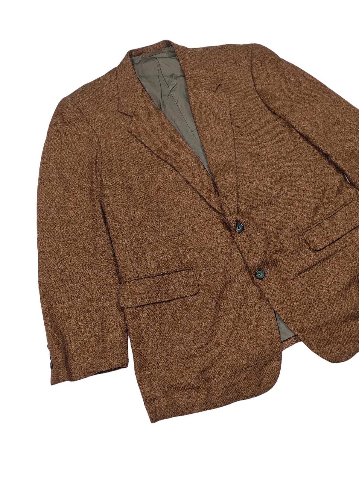 Christian Dior Monsieur × Vintage Vintage Christian Dior Monsieur Wool Tailored Jacket Size 38L - 4 Thumbnail