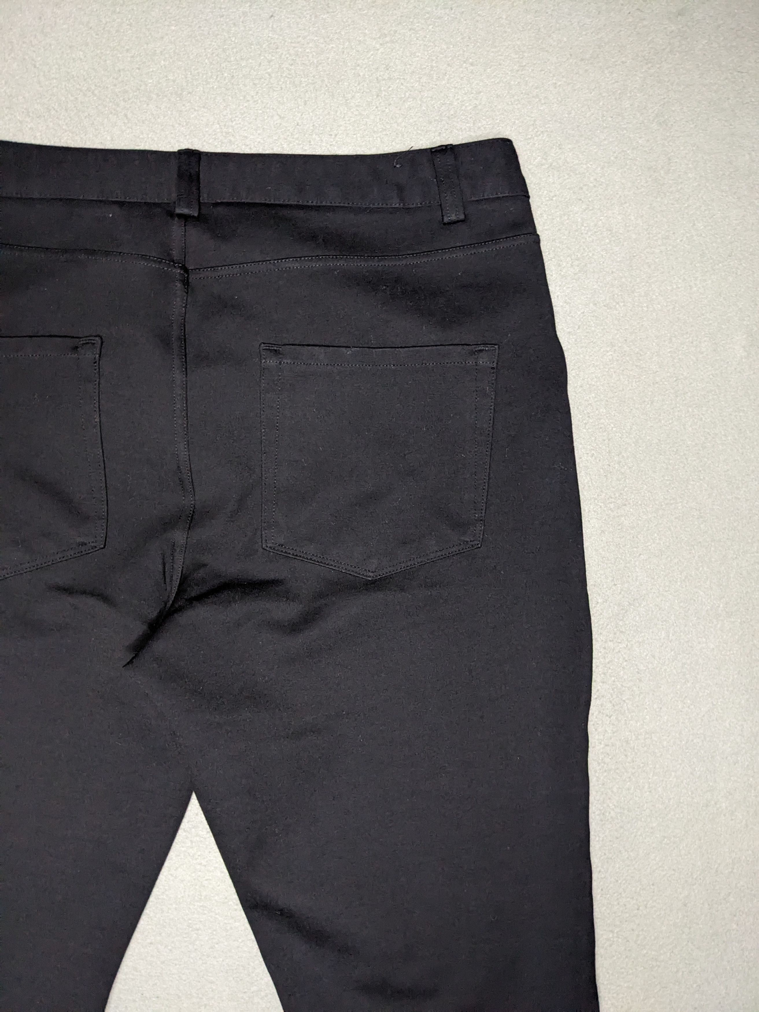 Karl Lagerfeld Karl Lagerfeld Pants Size 16 Straight Stretch Knit Trousers Size 38" / US 16 / IT 52 - 7 Thumbnail