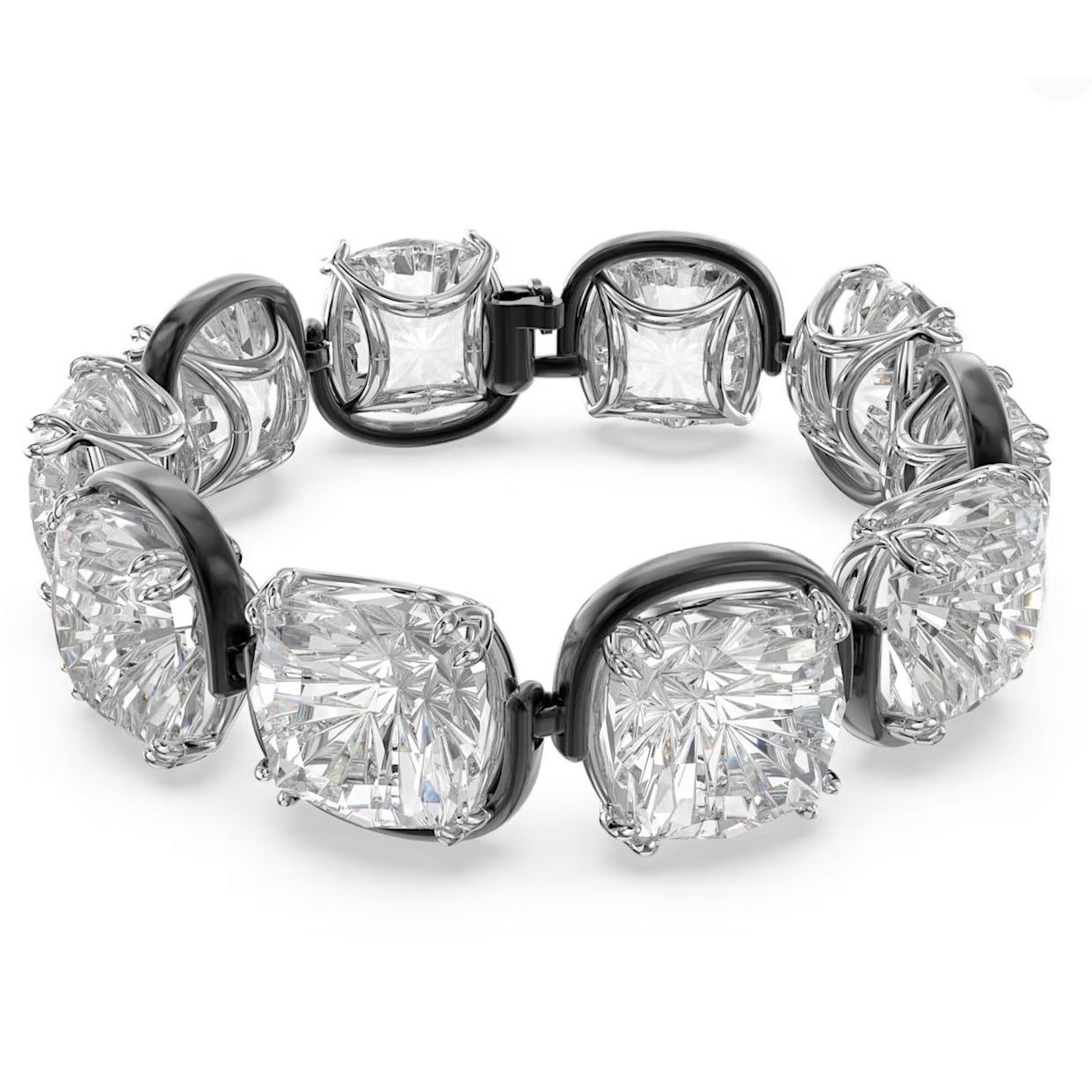 Swarovski Swarovski Harmonia bracelet Cushion cut Large Size ONE SIZE - 6 Thumbnail