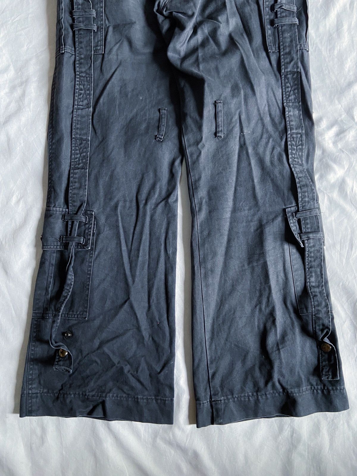 Isamu Katayama Backlash JAPANESE B.P.N FLARED BONDAGE PANTS Size US 31 - 12 Thumbnail