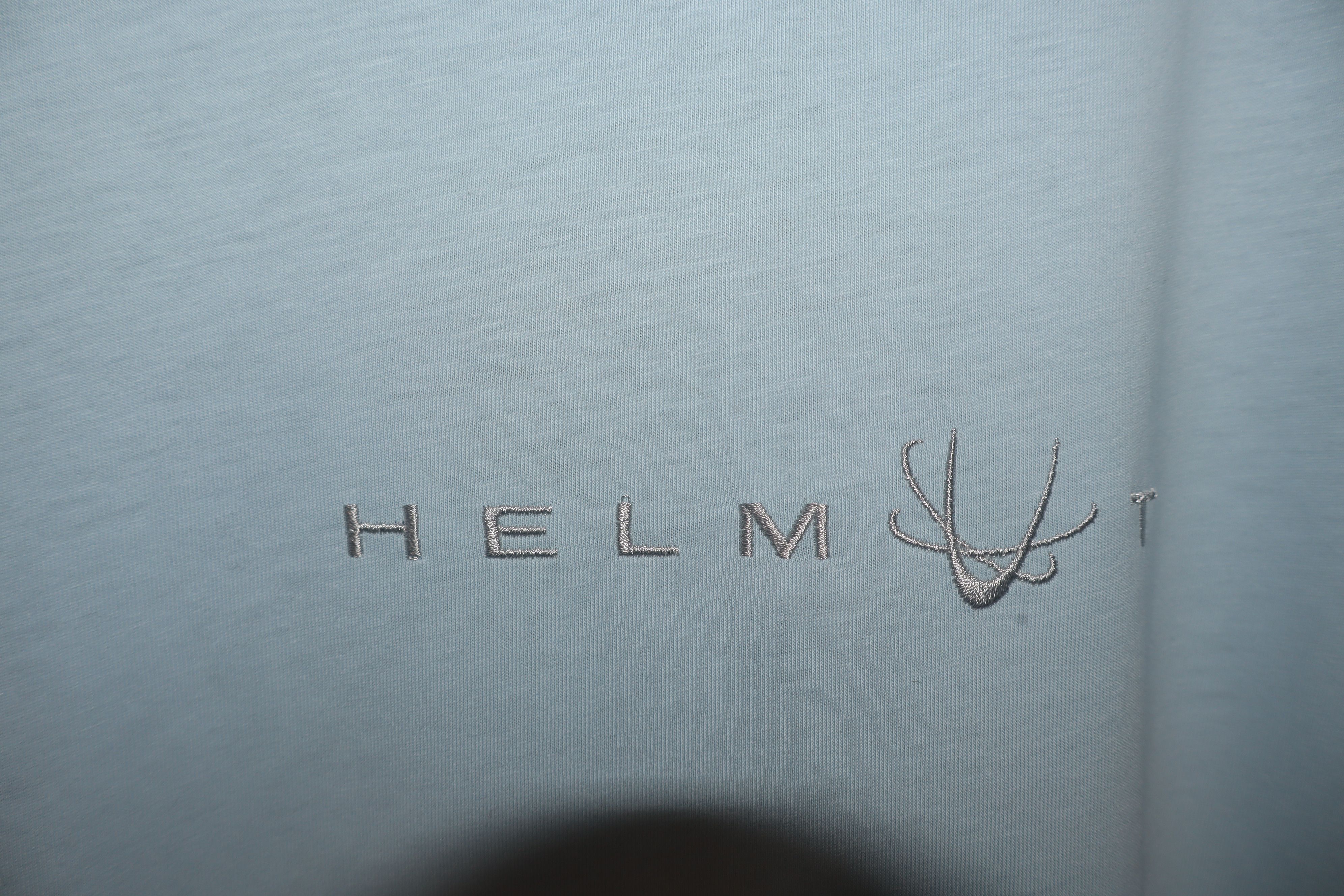 Helmut Lang Embroidered logo t-shirt Size US XL / EU 56 / 4 - 2 Thumbnail