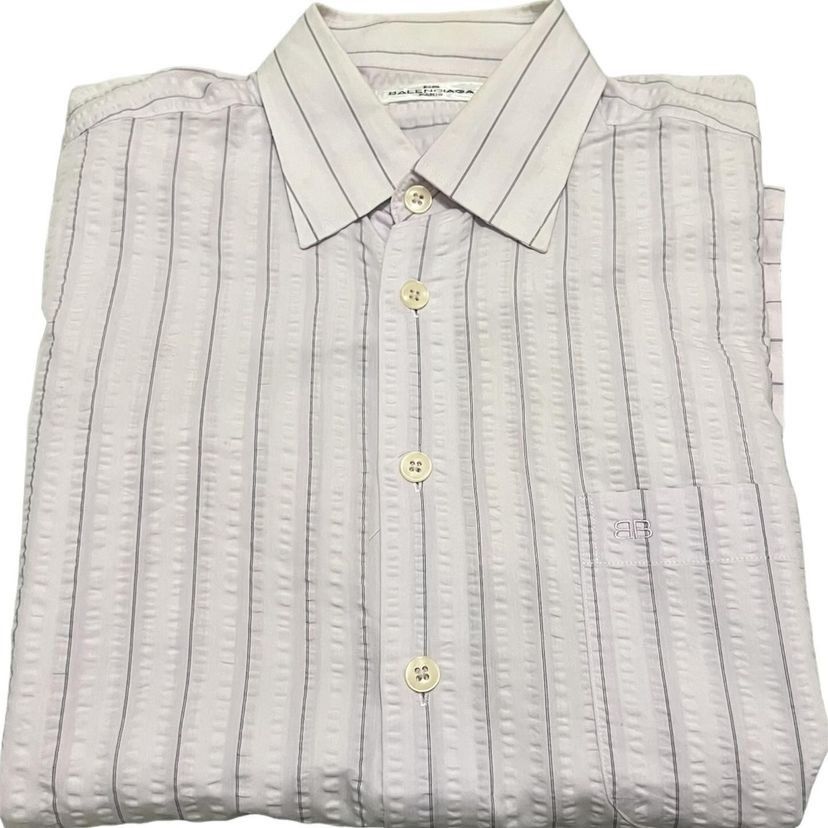 Balenciaga Balenciaga Shirts Button Ups Vintage Size US L / EU 52-54 / 3 - 1 Thumbnail