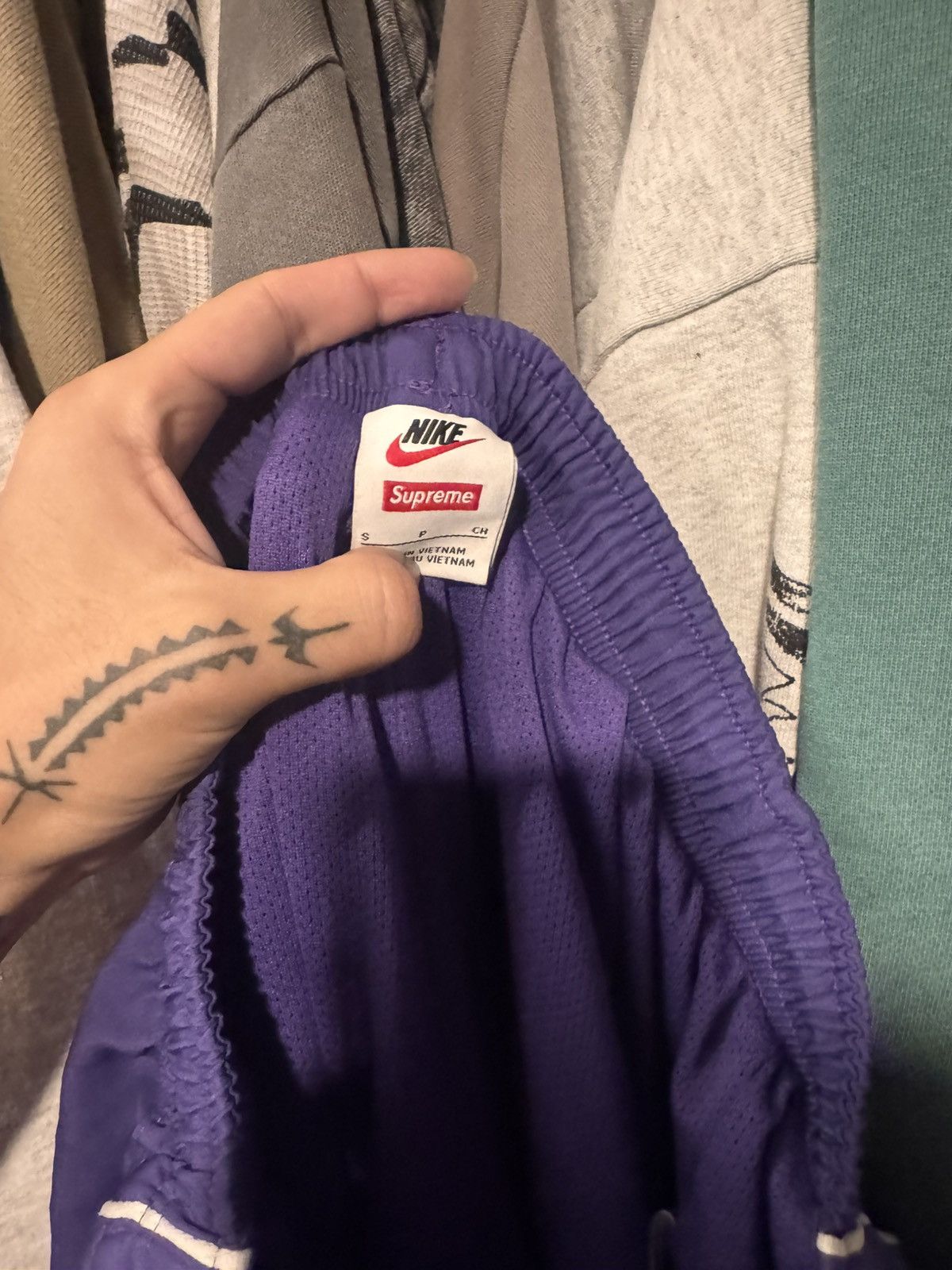 Nike ACG × Supreme nike purple tracksuit Size US M / EU 48-50 / 2 - 5 Thumbnail