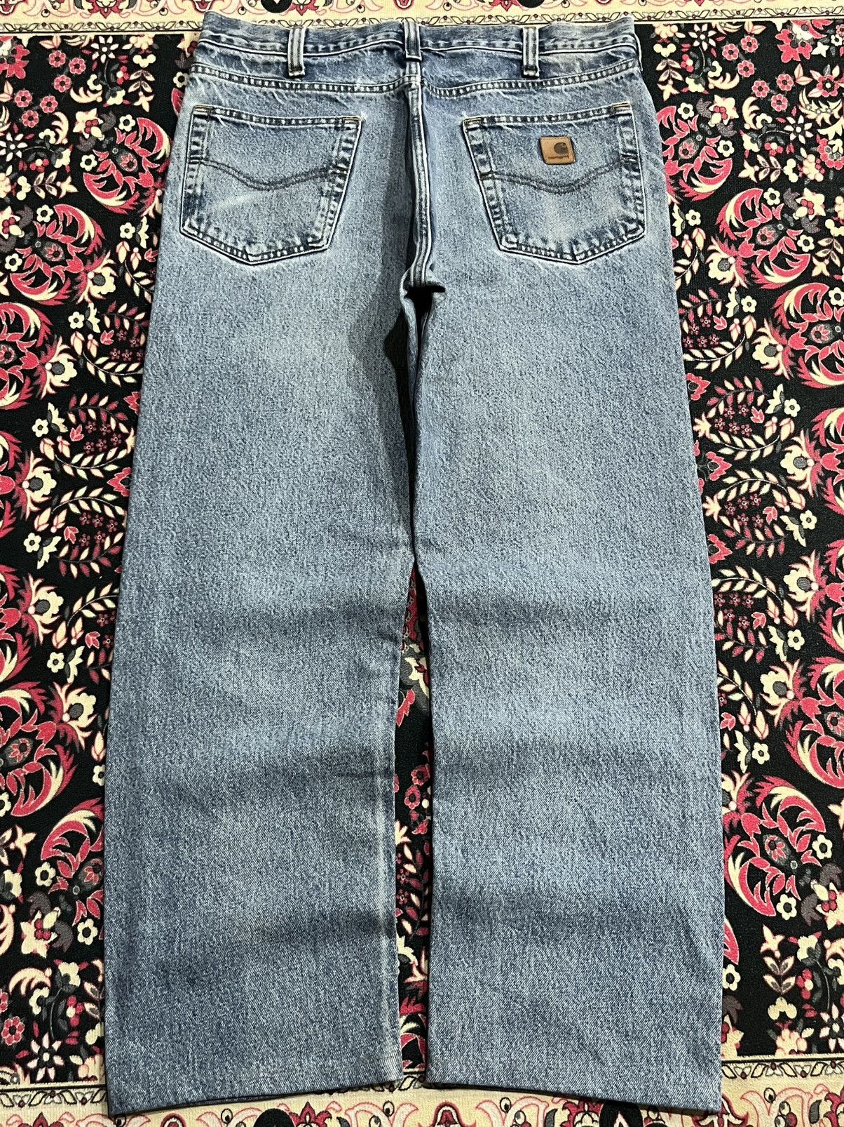 Carhartt Vintage Carhartt Classic Light Blue Relaxed Fit Jeans Size US 34 / EU 50 - 1 Thumbnail