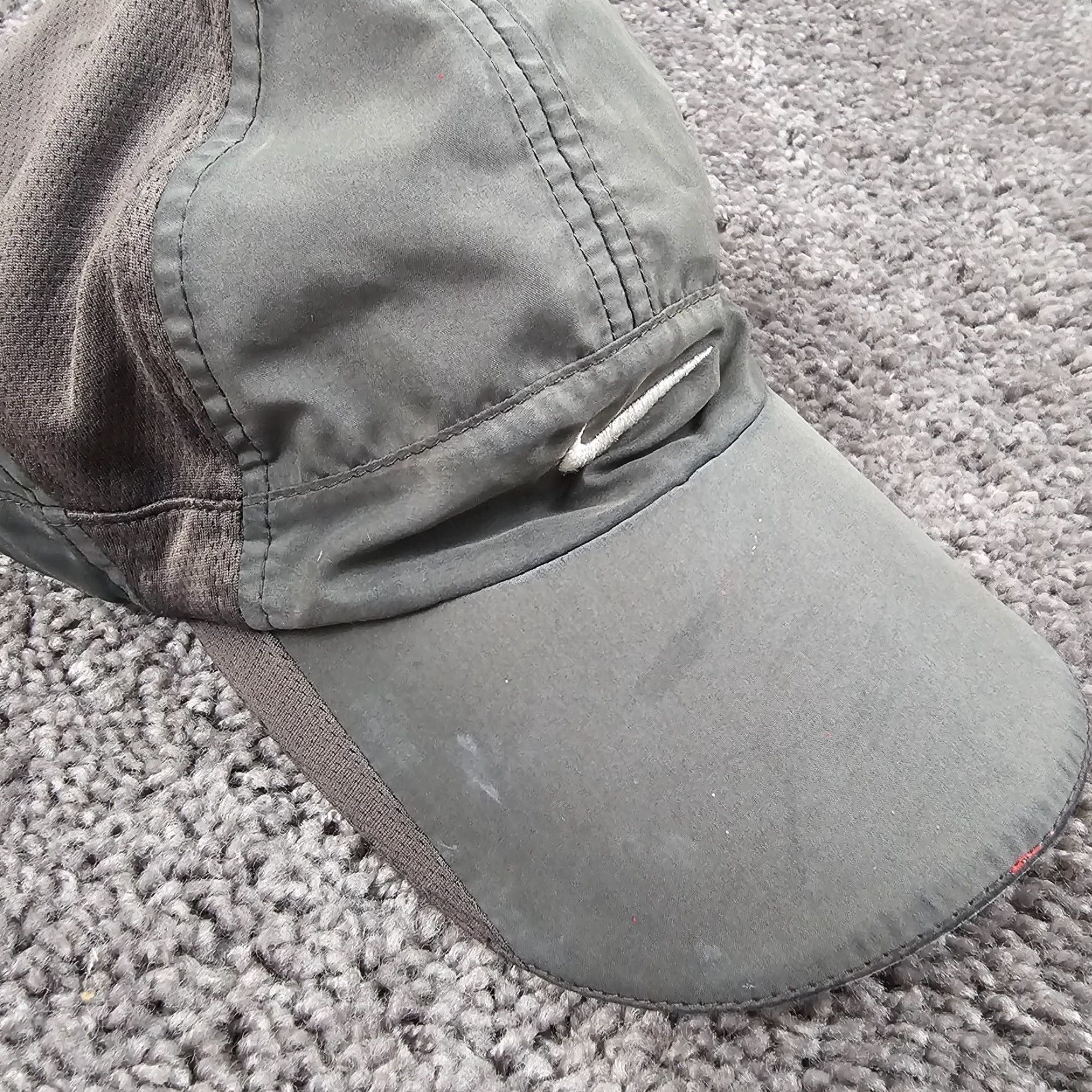 Nike VINTAGE Nike 5 Panel Hat Cap Adjustable Lightweight Brown Casual One Size Men Size ONE SIZE - 3 Thumbnail