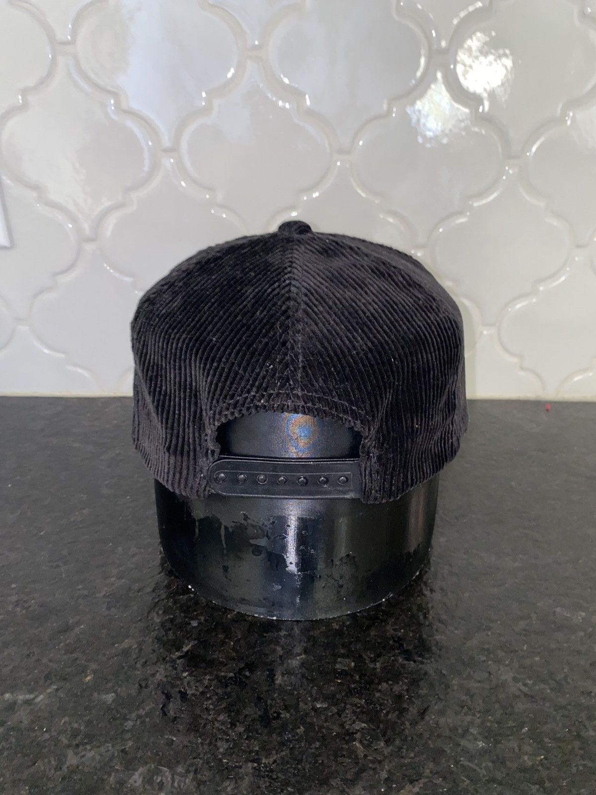 Vintage 80s Los Angeles raiders corduroy snapback