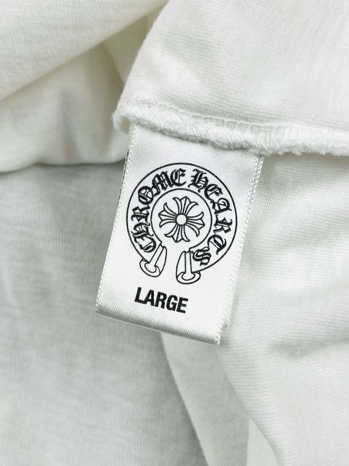 Chrome Hearts Chrome Hearts Rhodium Silver Button Horseshoe Polo Shirt Size US L / EU 52-54 / 3 - 8 Thumbnail
