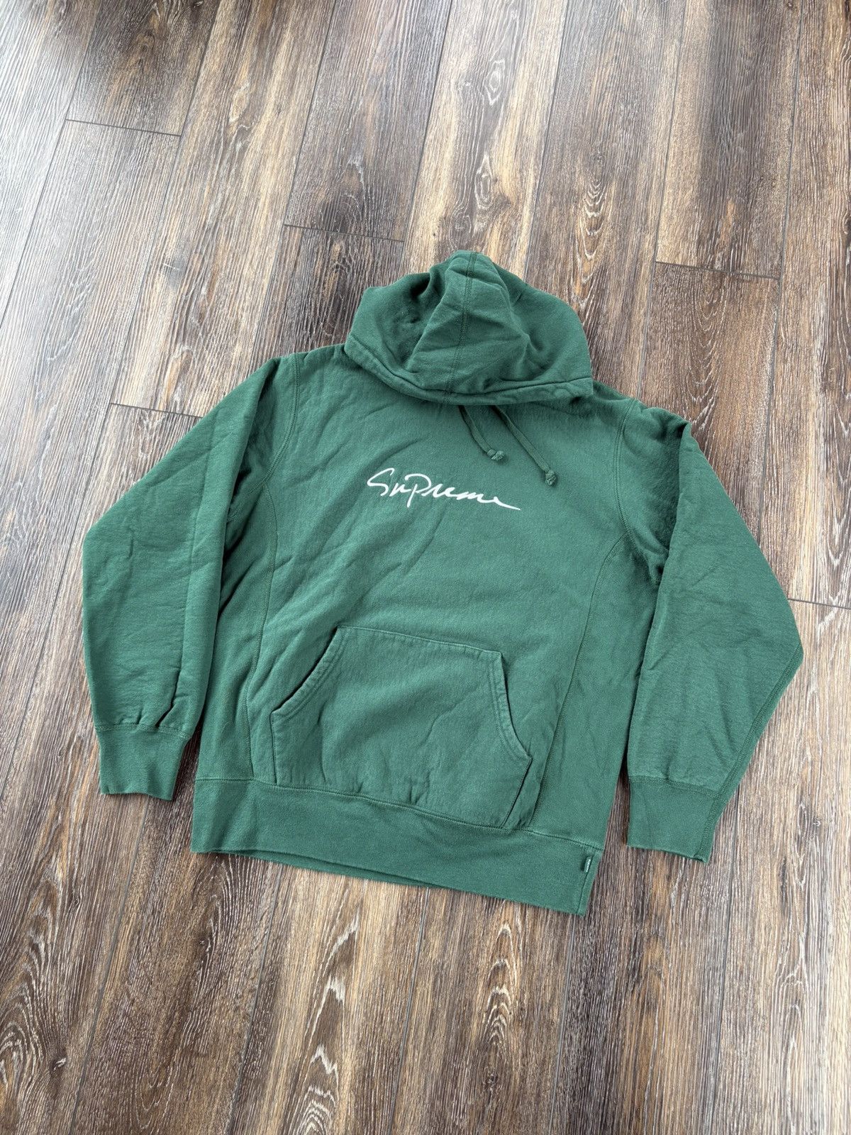 Supreme Classic Script Hoodie | Grailed