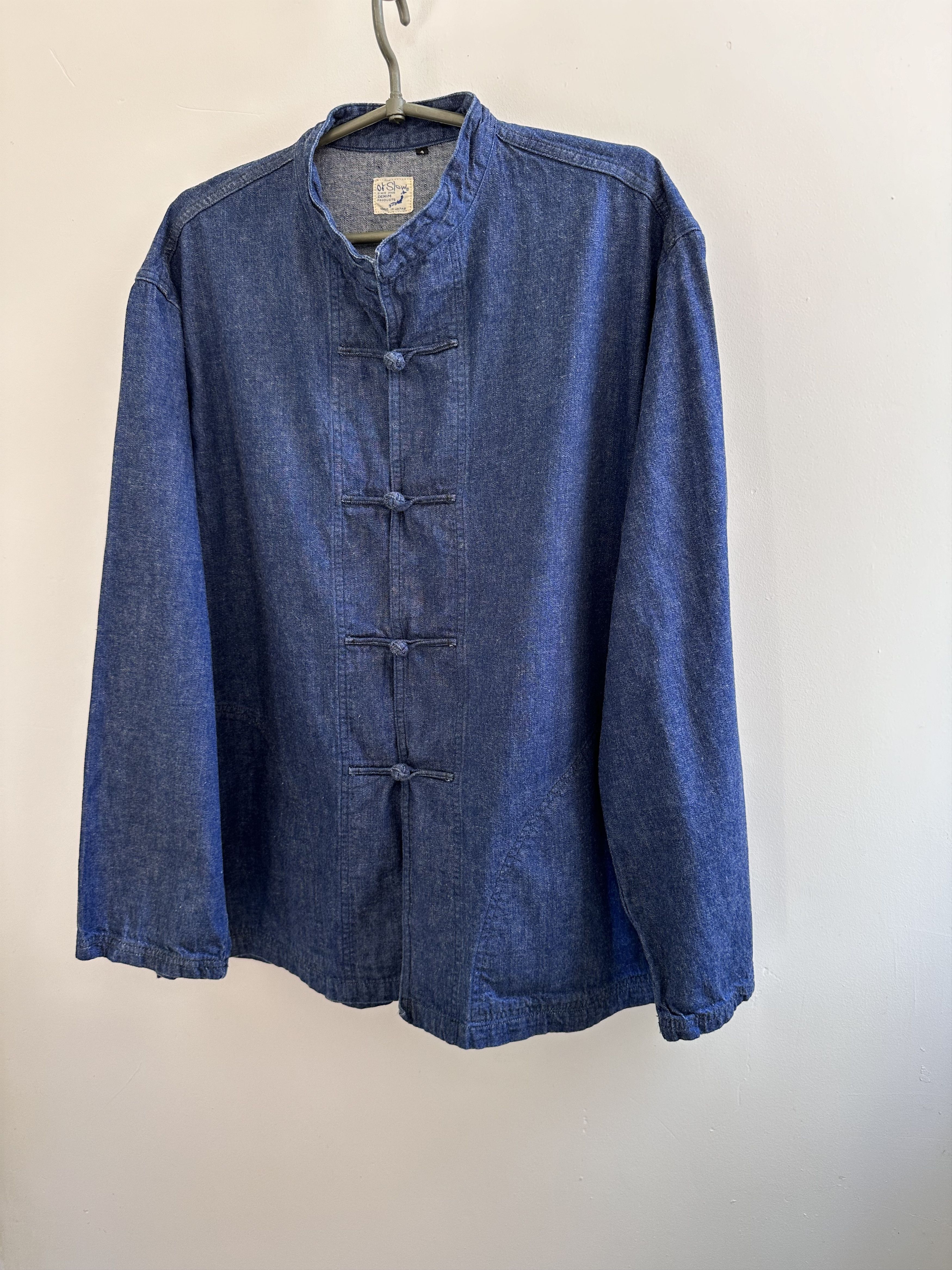 Orslow Orslow Vintage Jeans Shirt Jacket Size US L / EU 52-54 / 3 - 3 Thumbnail
