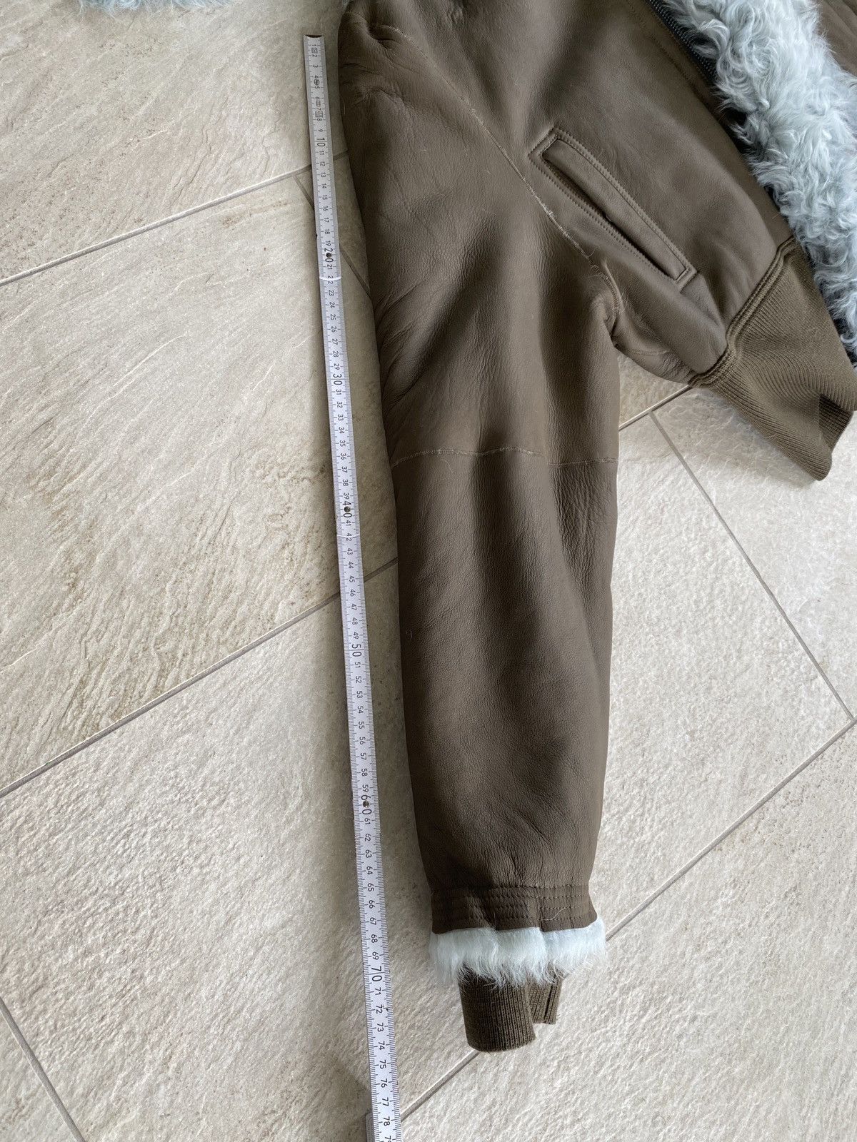 Rick Owens FW24 PORTERVILLE ALICE PARKA IN BLUE TOSCANA SHEARLING Size US M / EU 48-50 / 2 - 18 Thumbnail