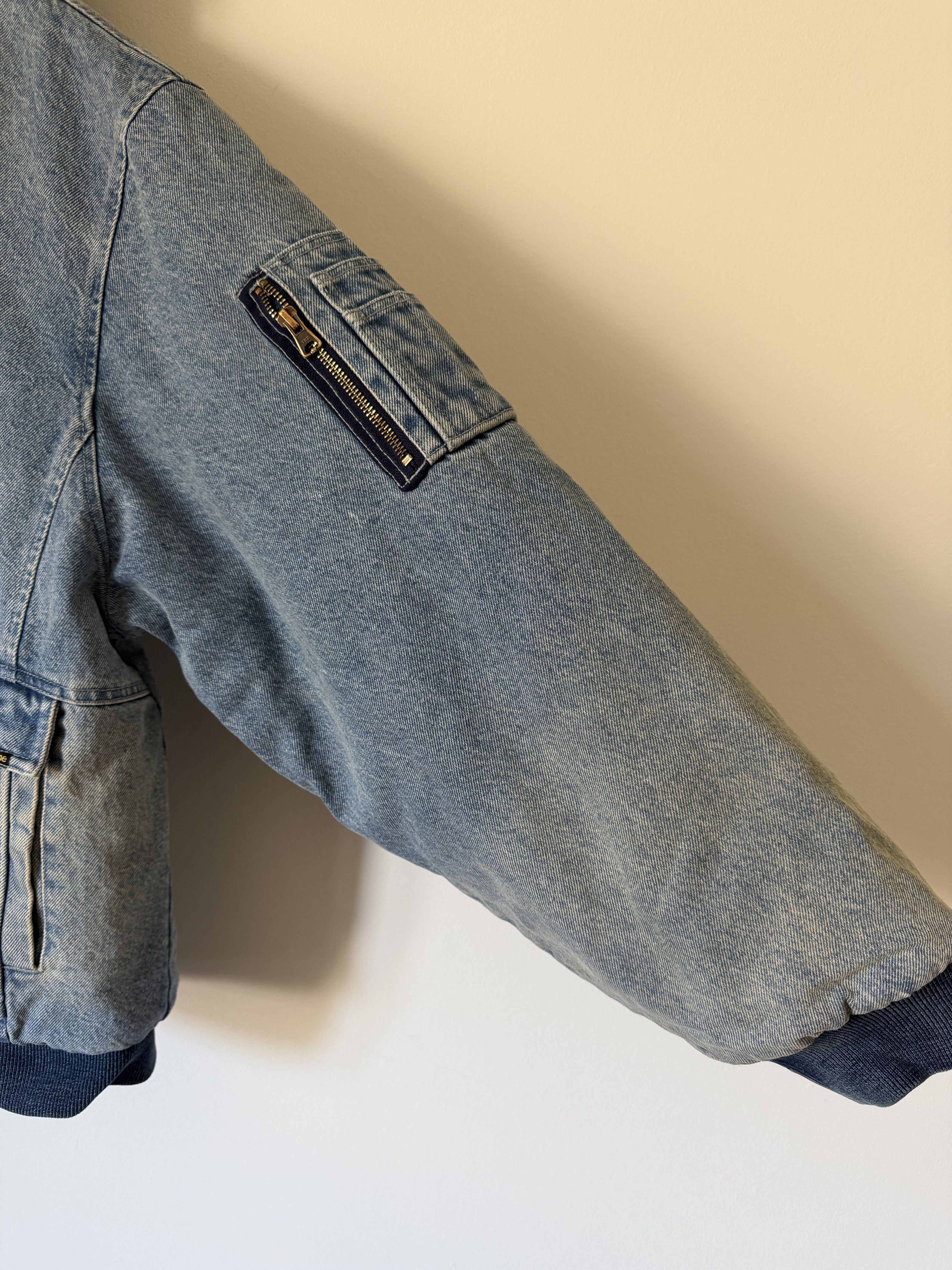 Supreme Supreme Faux Fur Reversible Hooded Work Jacket in Denim Size US XL / EU 56 / 4 - 10 Thumbnail
