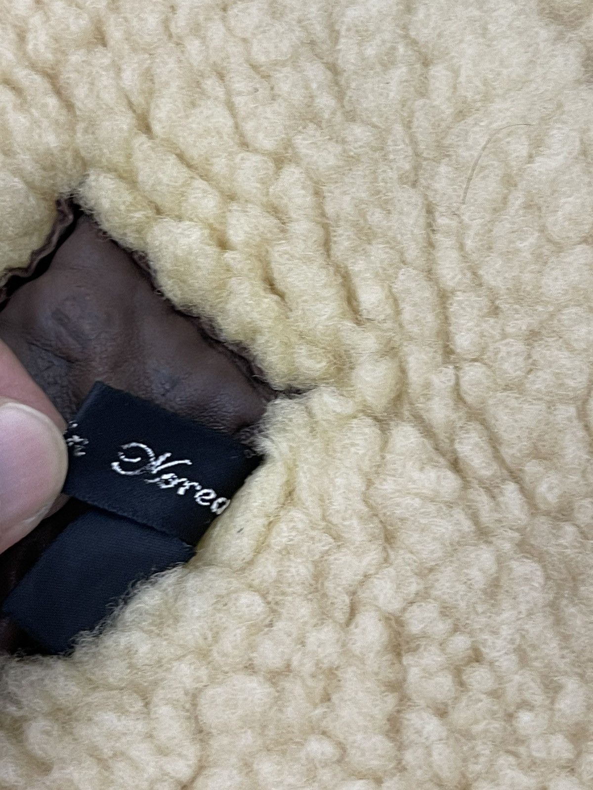 Leather Vtg Type B3 Shearling Beauty Sheepskin Jacket USAF Size US L / EU 52-54 / 3 - 24 Thumbnail