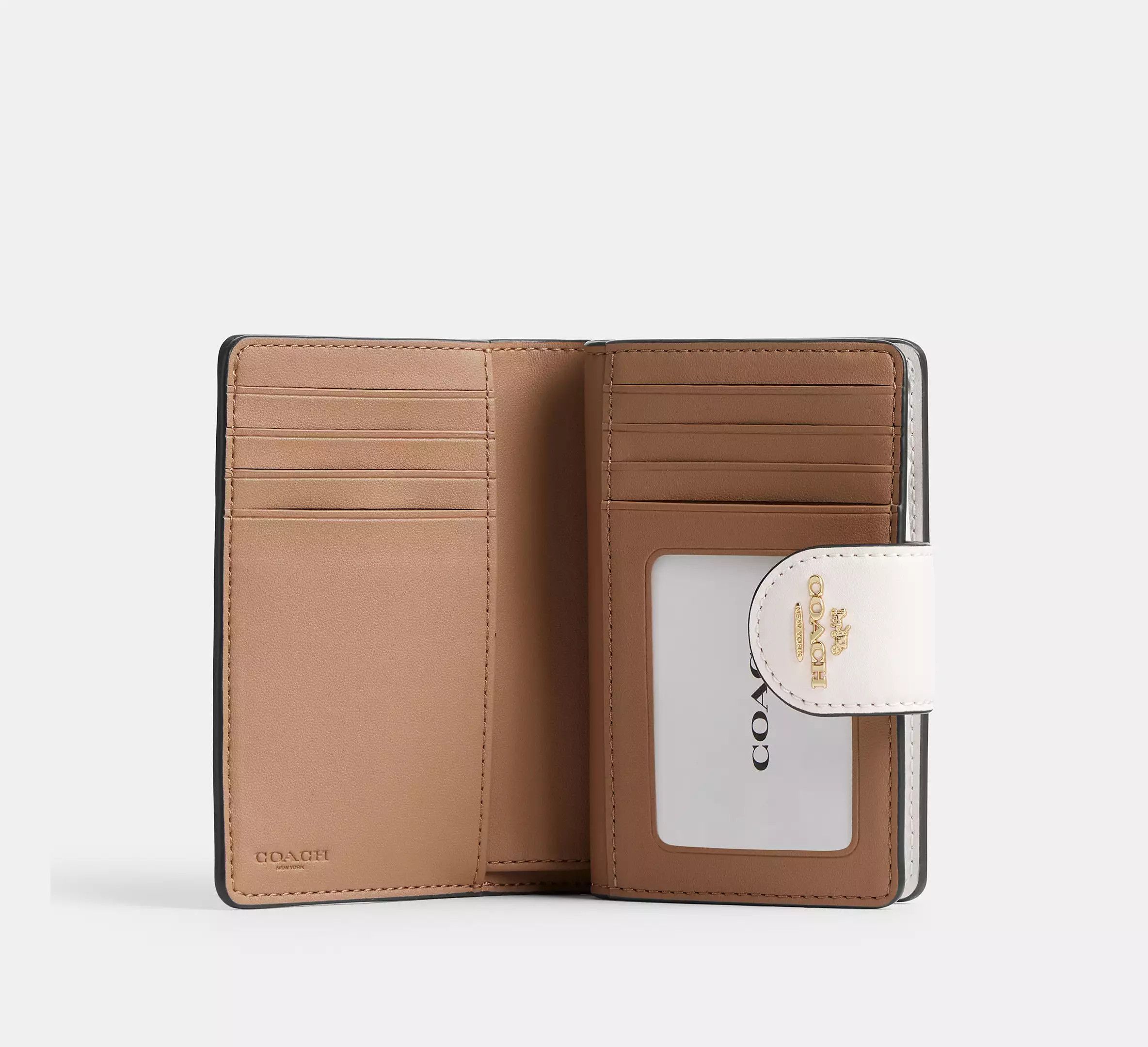 Coach Medium Corner Zip Wallet In Signature Canvas CW786 Size ONE SIZE - 8 Thumbnail