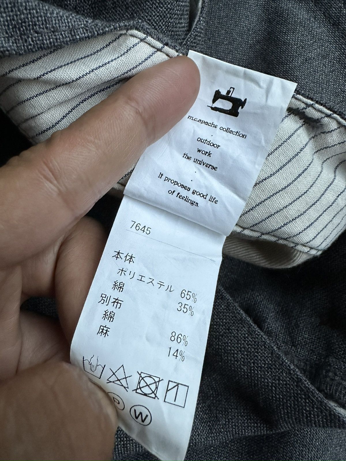Designer × Japanese Brand Vintage Mc Apache Designer Trouser Pant D391 Size US 30 / EU 46 - 13 Thumbnail