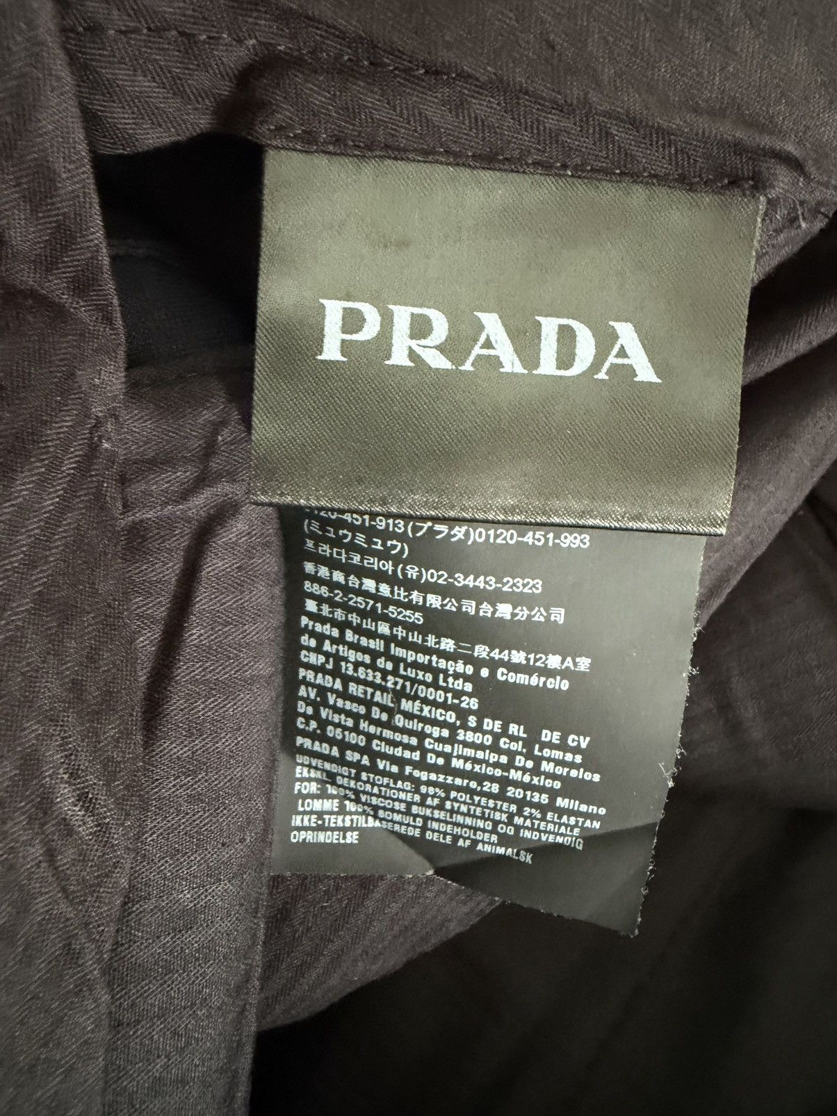 Prada PRADA 2018 BELTED PANTS Size US 34 / EU 50 - 4 Thumbnail