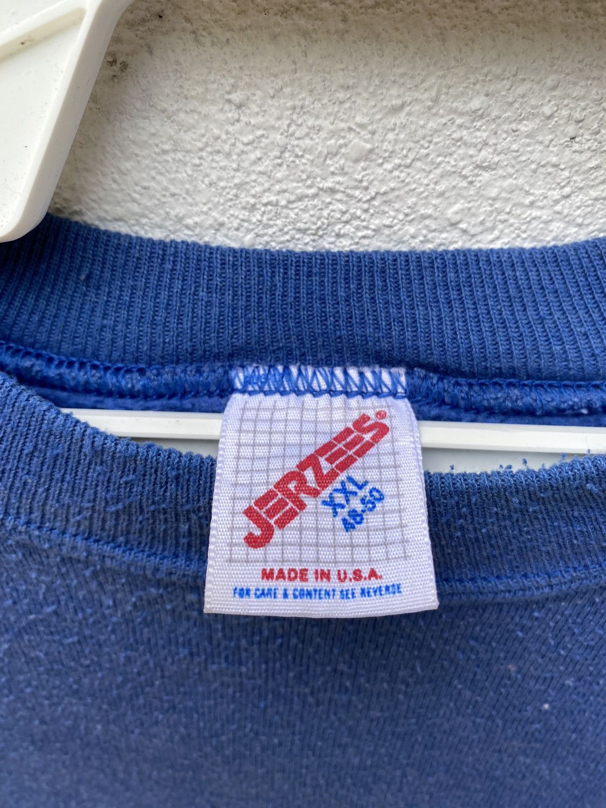 Vintage Vintage 90s sweatshirt plain Size US XXL / EU 58 / 5 - 3 Thumbnail