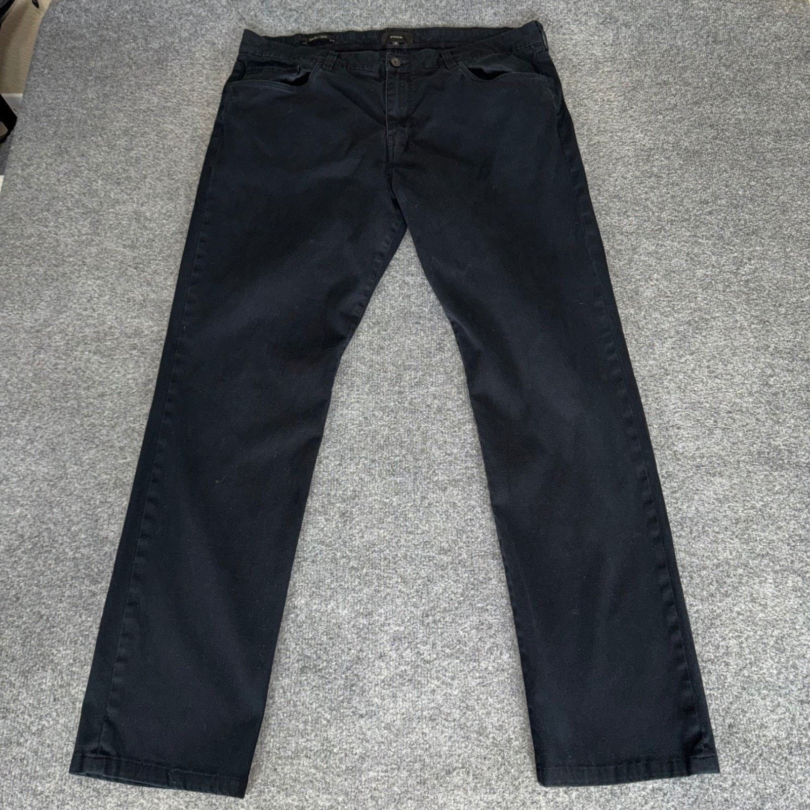 Vince Vince Dylan Pants 38x31 Black Slim Chino Stretch Business Size US 38 / EU 54 - 1 Thumbnail