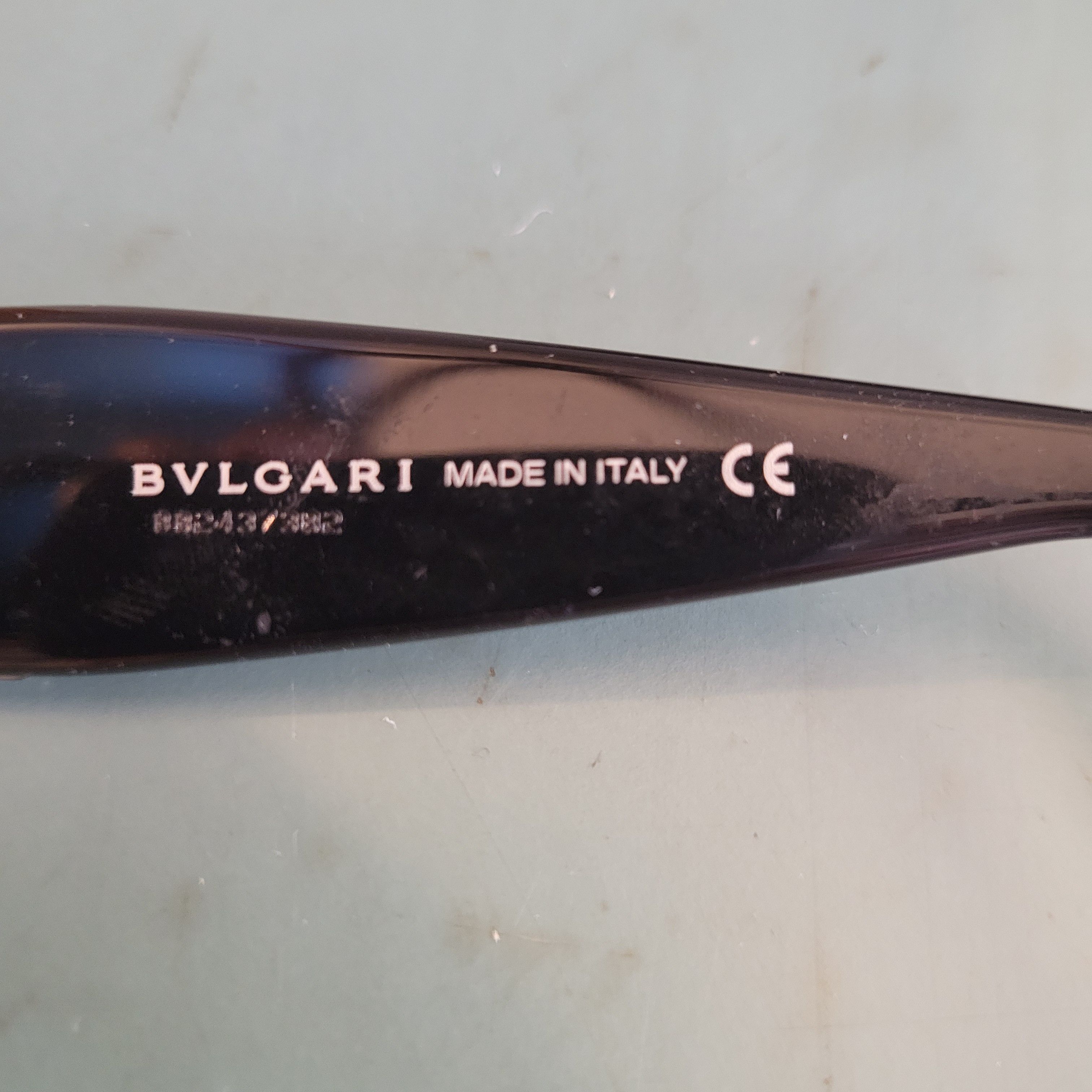 Bvlgari Rhinestone Embellished Black Vintage with Case and Cloth Size ONE SIZE - 7 Thumbnail
