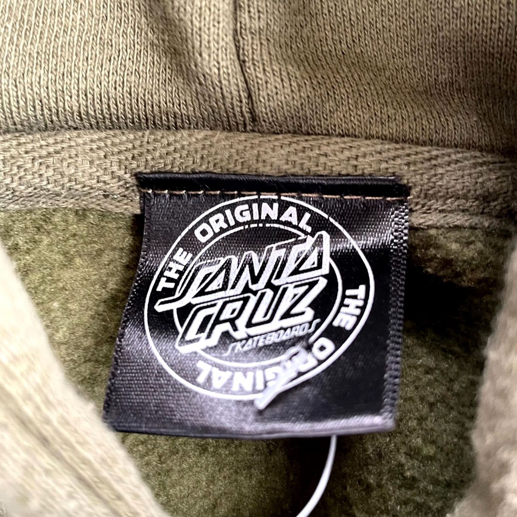 Vintage Santa Cruz Hoodie Mens Small Green Creature Skateboarding y2K Grunge Streetware Size US S / EU 44-46 / 1 - 4 Thumbnail